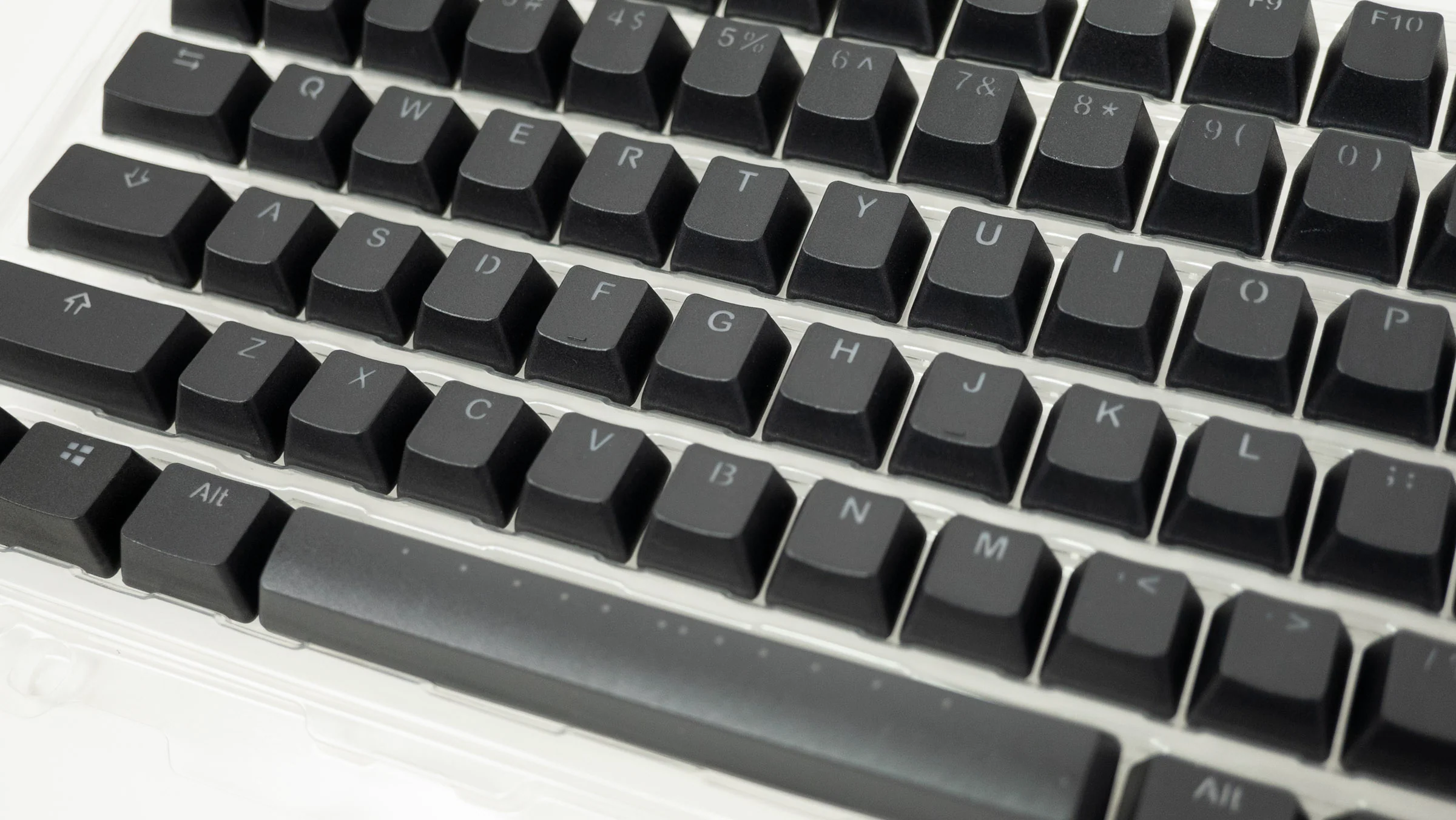 Vortex Black Backlit 126 Key OEM Profile Double Shot PBT Keycap Set - Image 7