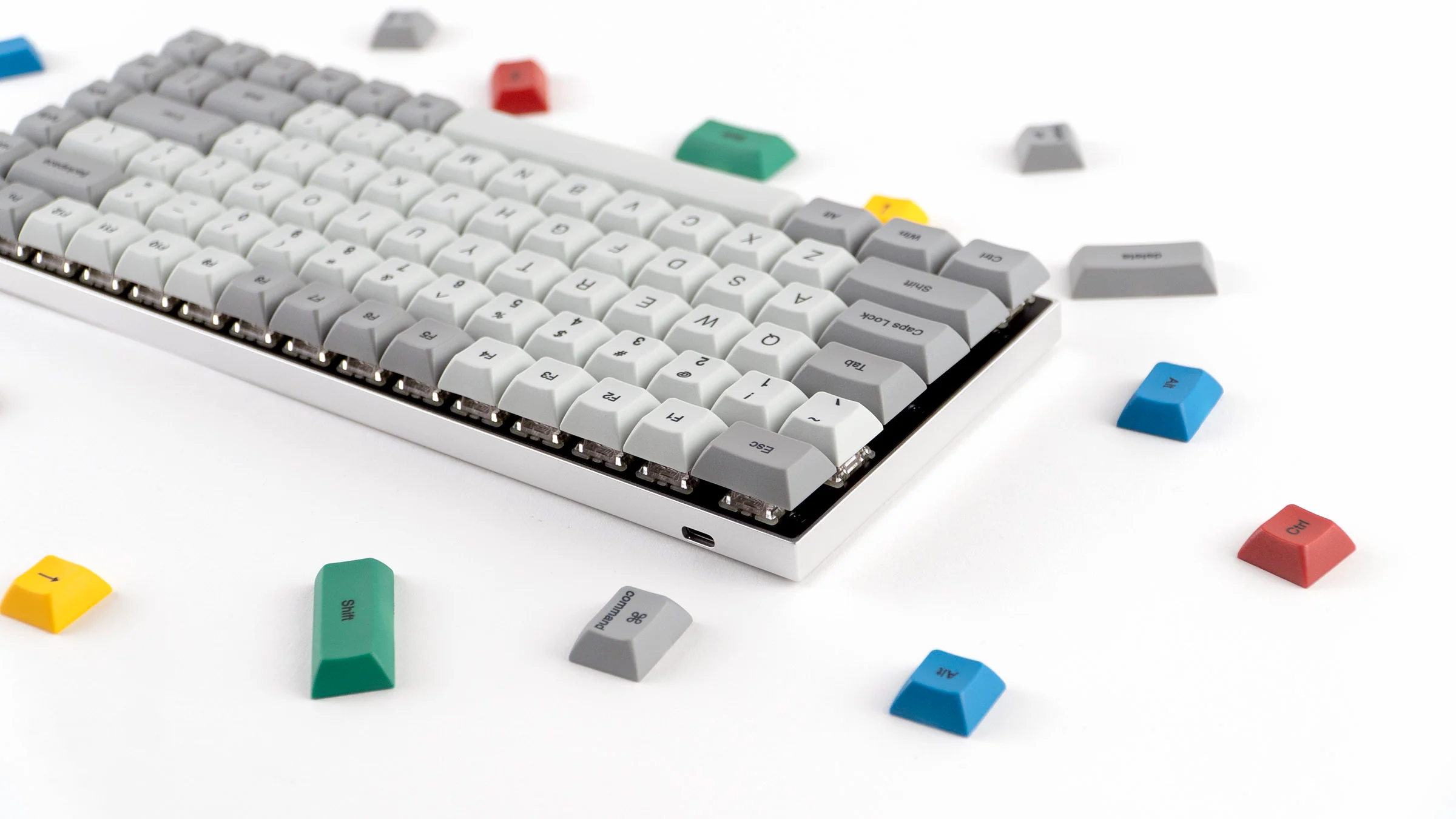Vortex New Race 3 Type C 75% RGB Dye Sub PBT Aluminum Mechanical Keyboard - Image 16