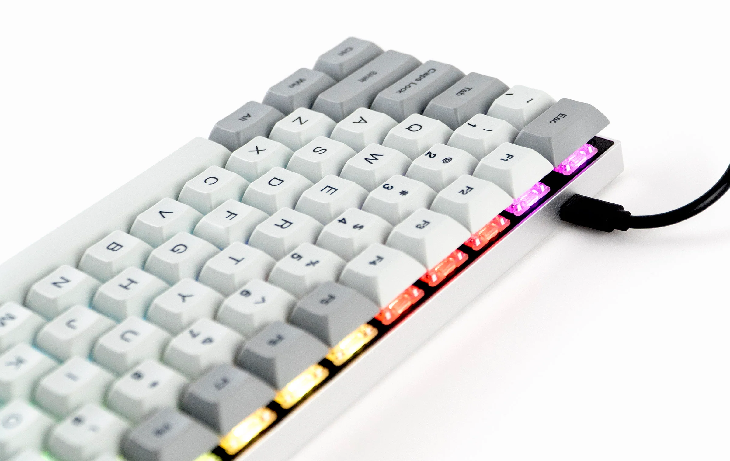 Vortex New Race 3 Type C 75% RGB Dye Sub PBT Aluminum Mechanical Keyboard - Image 17