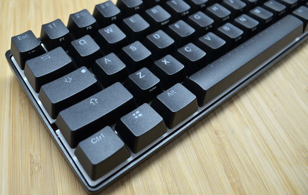 Vortex POK3R Black Case RGB LED 60% Mechanical Keyboard - Image 3