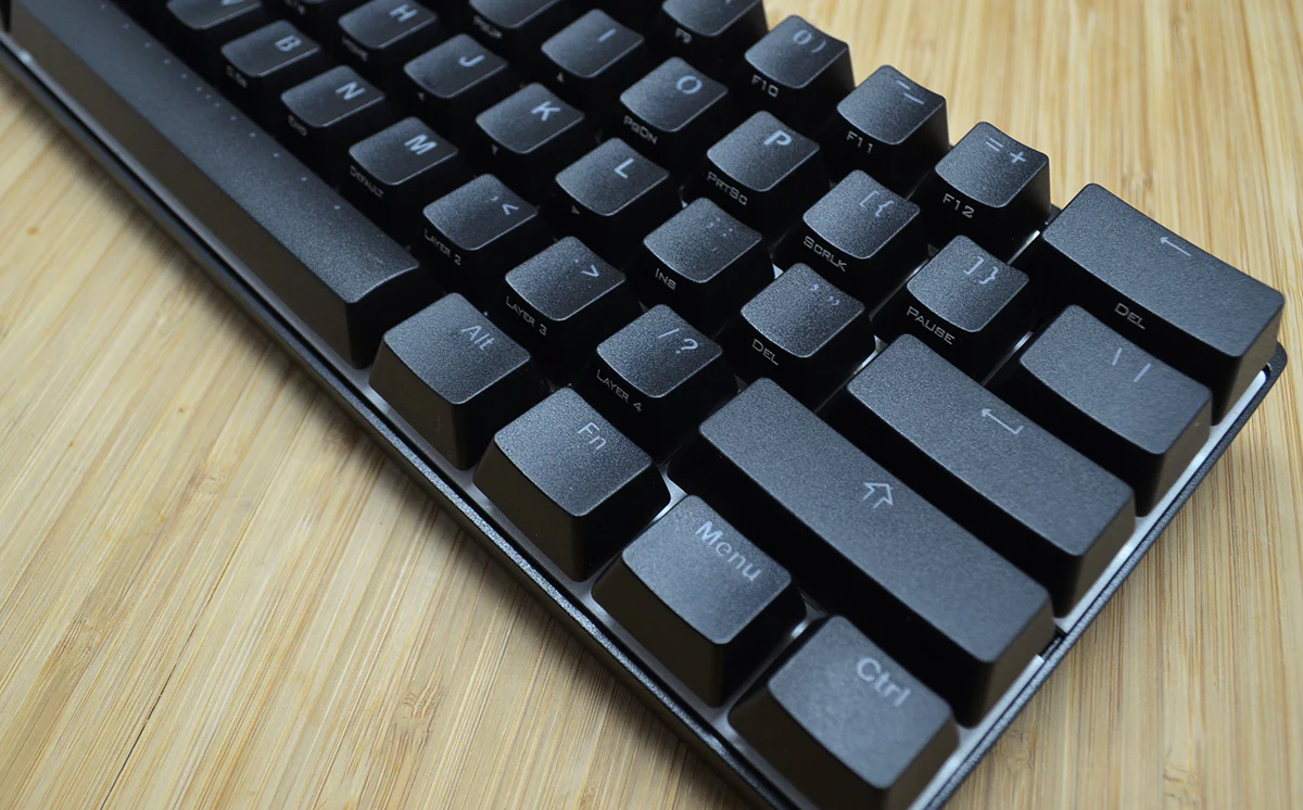 Vortex POK3R Black Case RGB LED 60% Mechanical Keyboard - Image 4