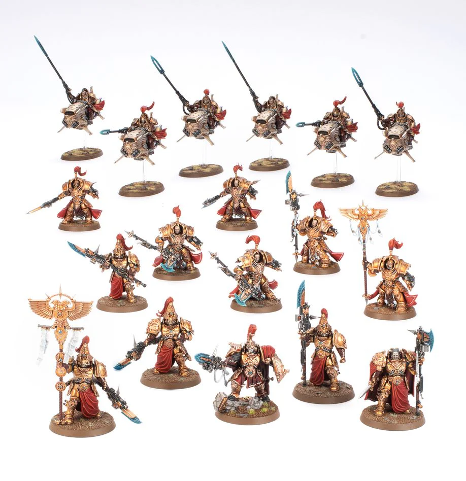 Warhammer 40,000: Adeptus Custodes Battleforce - Auric Champions