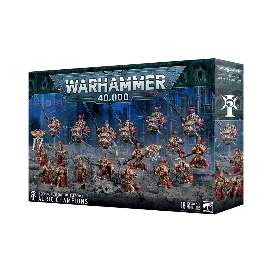 Warhammer 40,000: Adeptus Custodes Battleforce - Auric Champions - Image 2