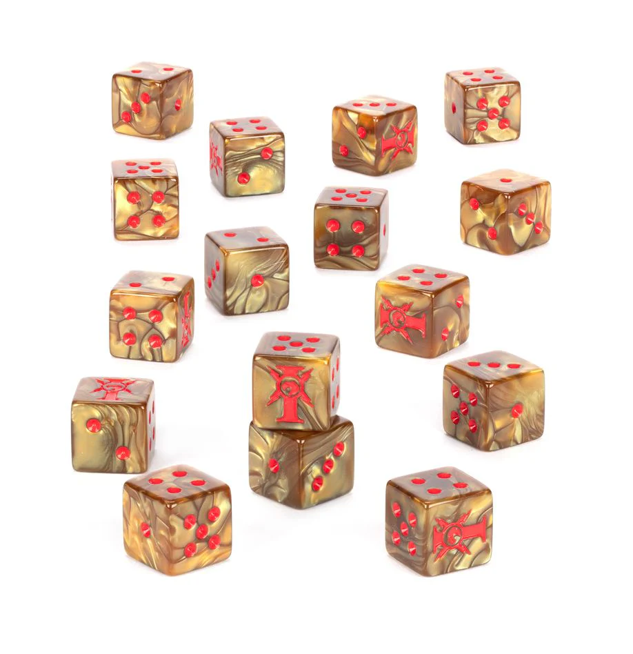 Warhammer 40,000: Adeptus Custodes Dice Set - Image 2