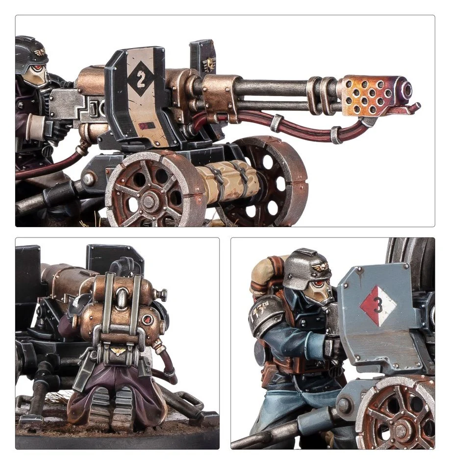 Warhammer 40000 Astra Militarum Krieg Heavy Weapons Squad - Image 5