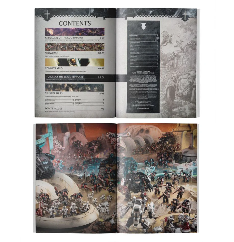 Warhammer 40000 Codex Supplement Black Templar - Image 2