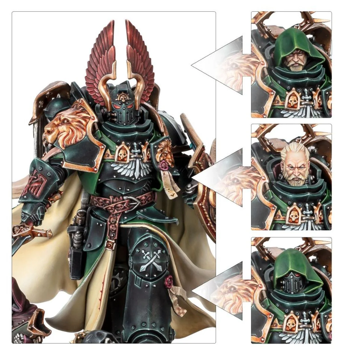 Warhammer 40000 Dark Angels Lion El'Jonson - Image 4