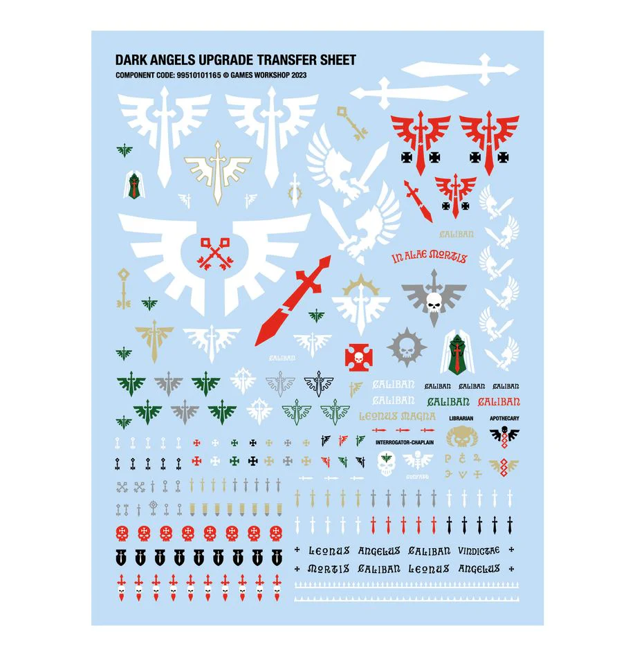 Warhammer 40000 Dark Angels Upgrades and Transfers - Image 6