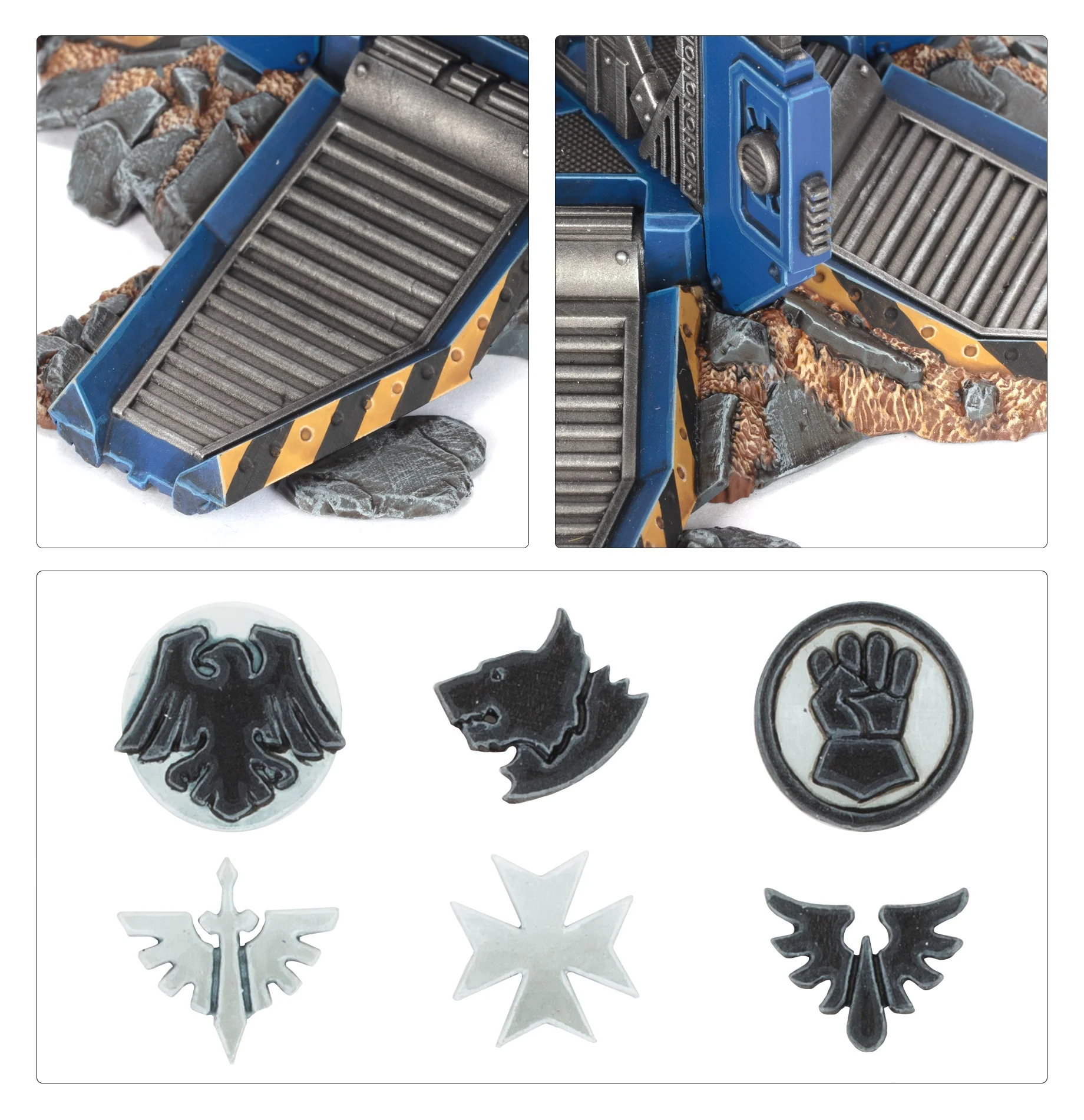 Warhammer 40000 Space Marines Drop Pods - Image 3