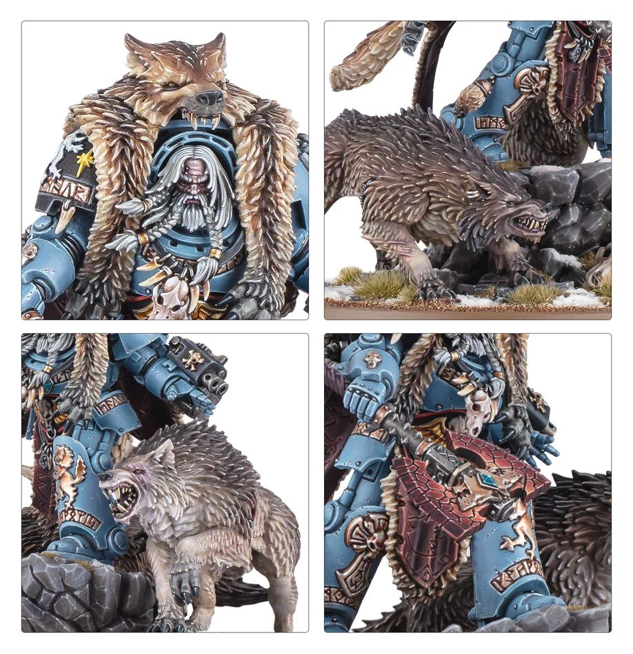 Warhammer 40000 Space Wolves Logan Grimnar - Image 2