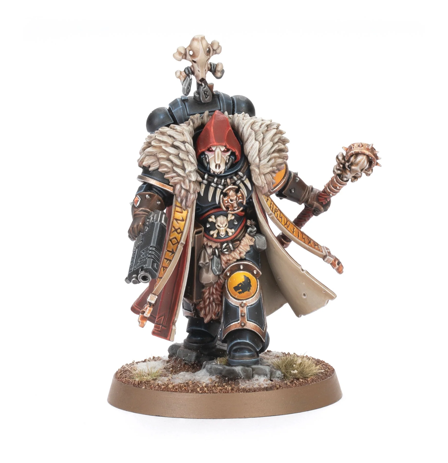 Warhammer 40000 Space Wolves Wolf Priest - Image 3