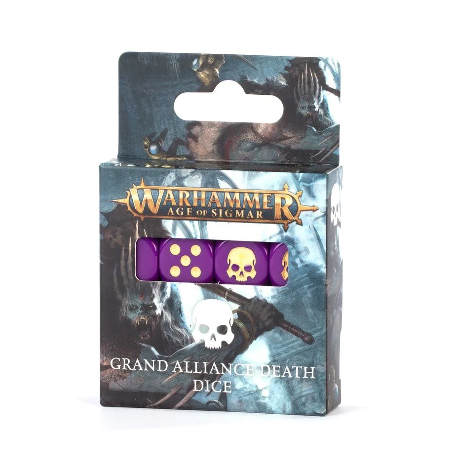 Warhammer Age of Sigmar Grand Alliance Death Dice Set - Image 2