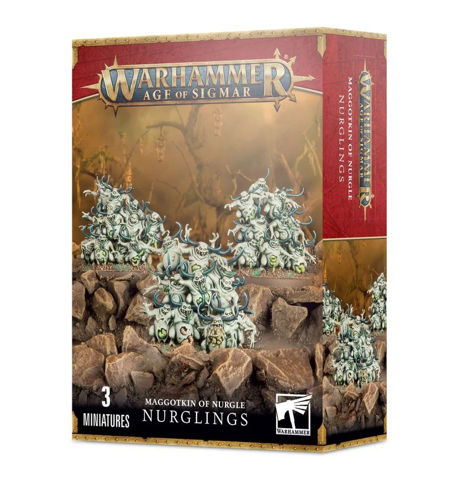 Warhammer Age of Sigmar Maggotkin of Nurgle Nurglings - Image 3