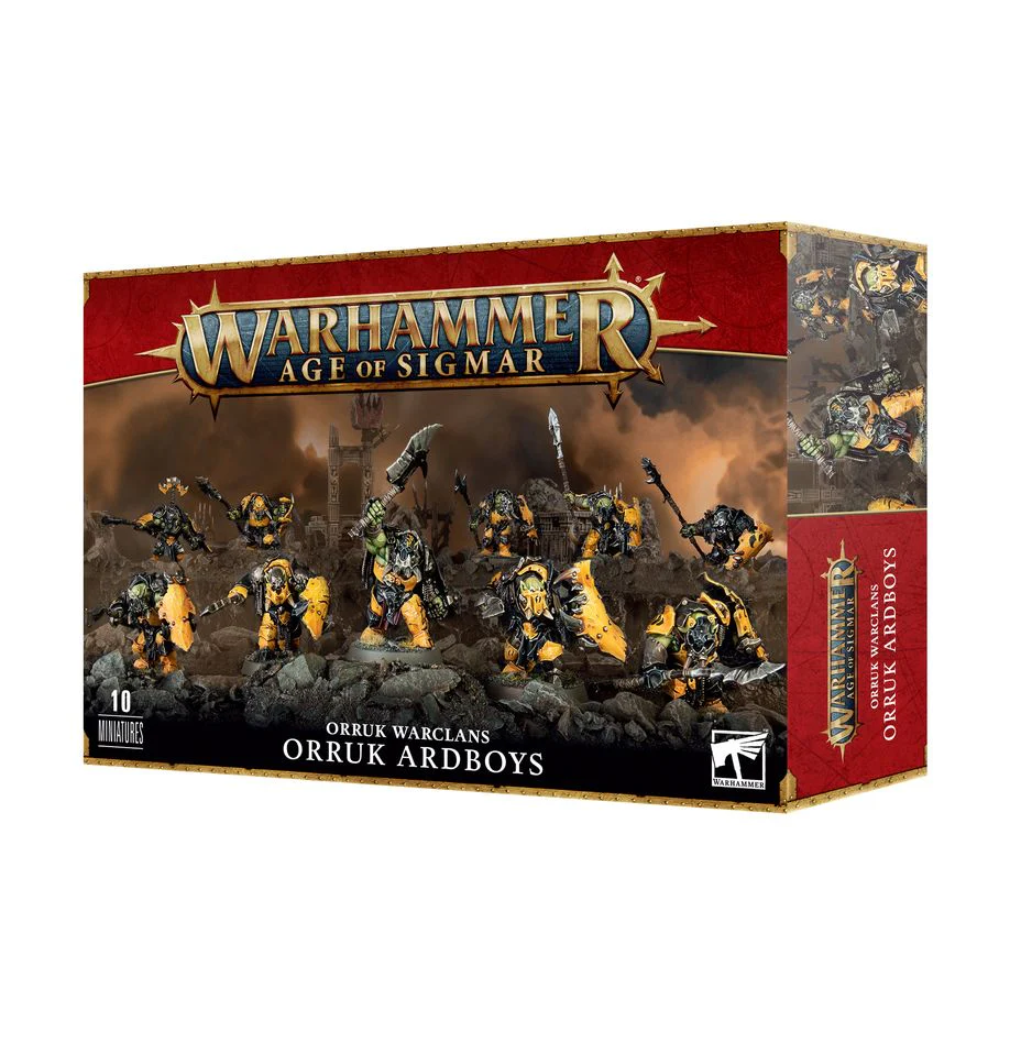 Warhammer Age of Sigmar Orruk Warclans Ardboyz - Image 3