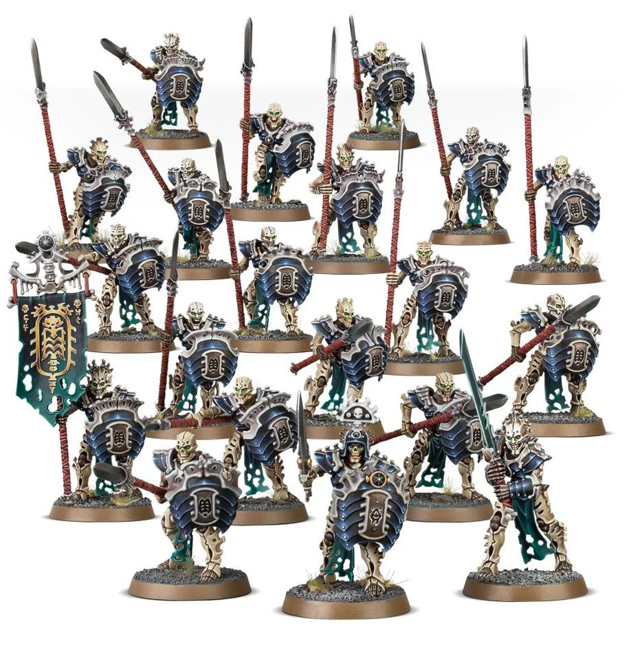 Warhammer: Age of Sigmar: Ossiarch Bonereapers - Mortek Guard