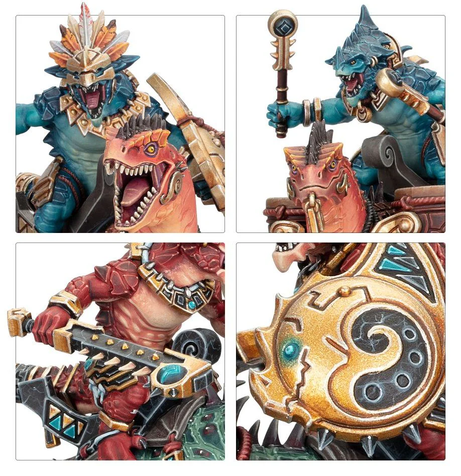 Warhammer Age of Sigmar Seraphon Aggradon Lancers - Image 2