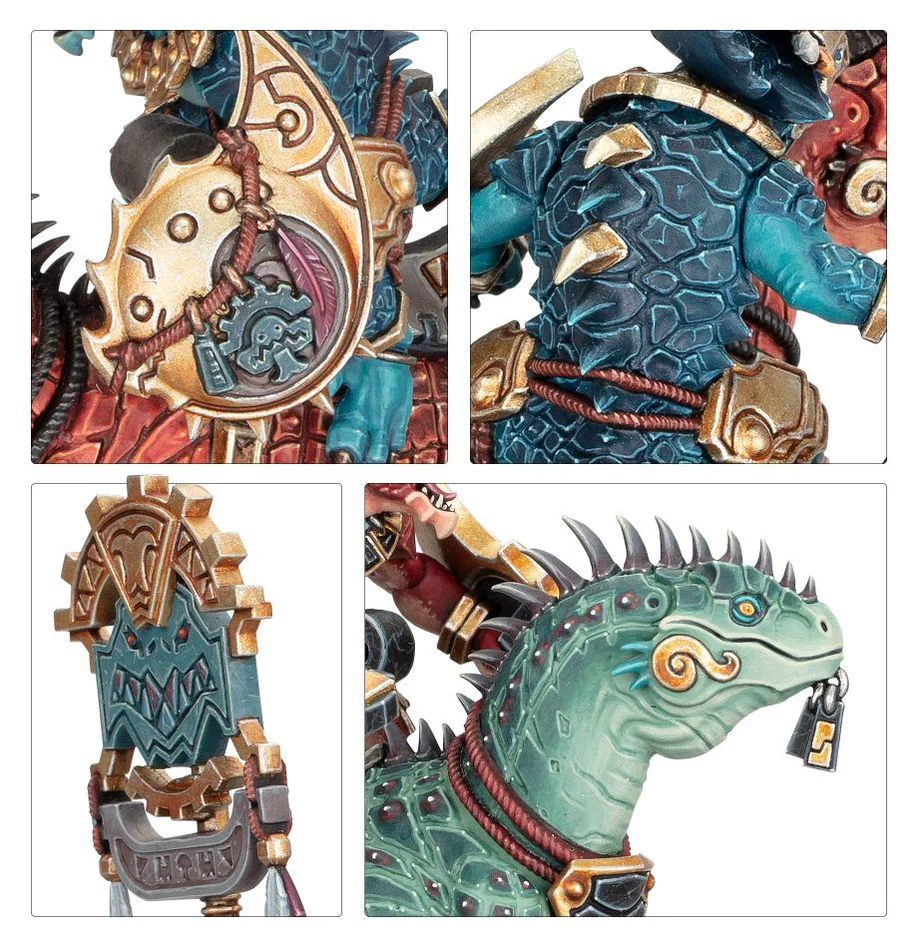 Warhammer Age of Sigmar Seraphon Aggradon Lancers - Image 3