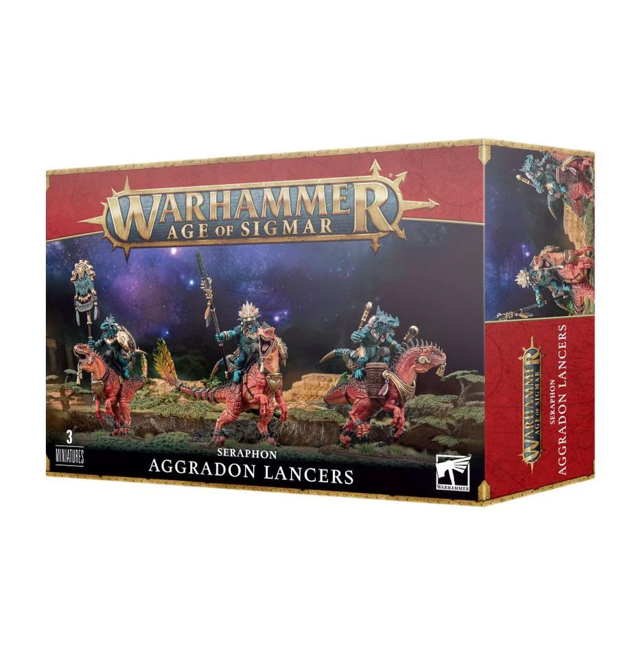 Warhammer Age of Sigmar Seraphon Aggradon Lancers - Image 4