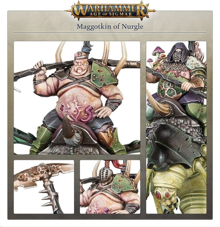 Warhammer Age of Sigmar Spearhead Maggotkin of Nurgle - Image 12