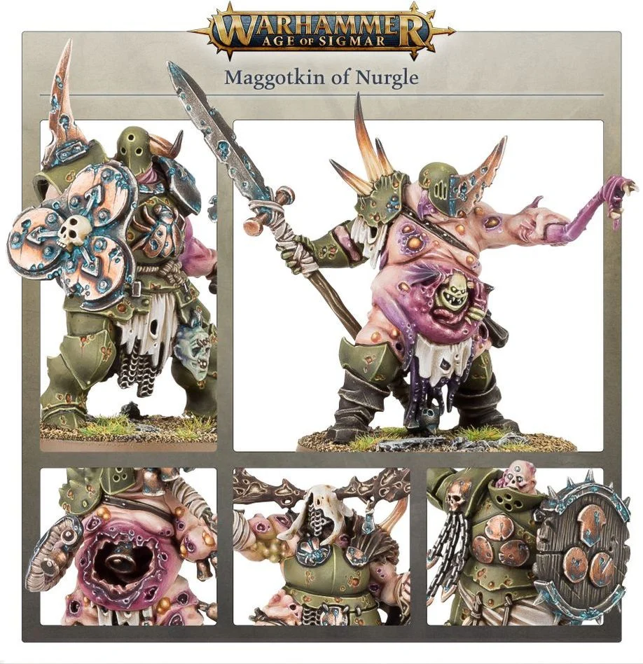 Warhammer Age of Sigmar Spearhead Maggotkin of Nurgle - Image 13