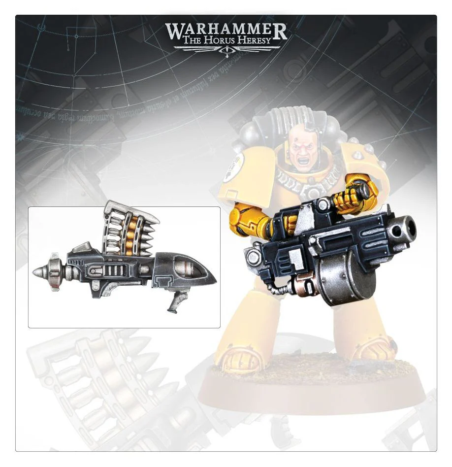 Warhammer Horus Heresy Legiones Astartes Missile Launchers and Heavy Bolters - Image 2