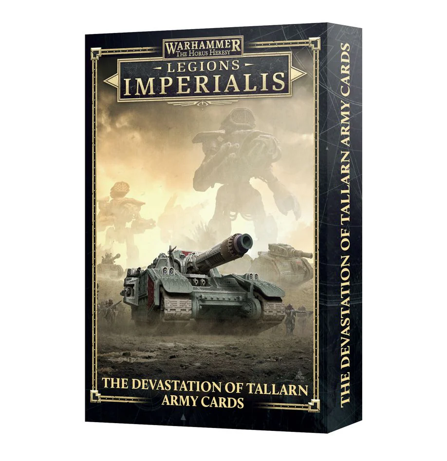 Legions Imperialis The Devastation of Tallarn Army Cards - Image 2