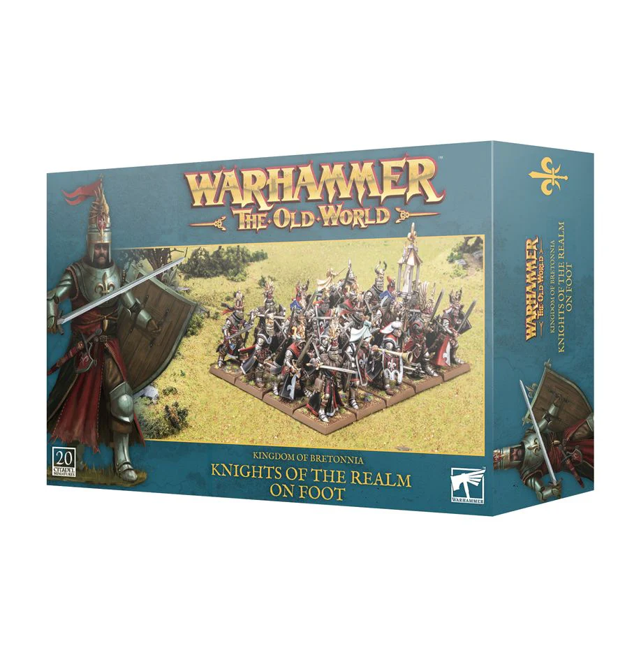 Warhammer The Old World Kingdom of Bretonnia Knights of the Realm on Foot - Image 2