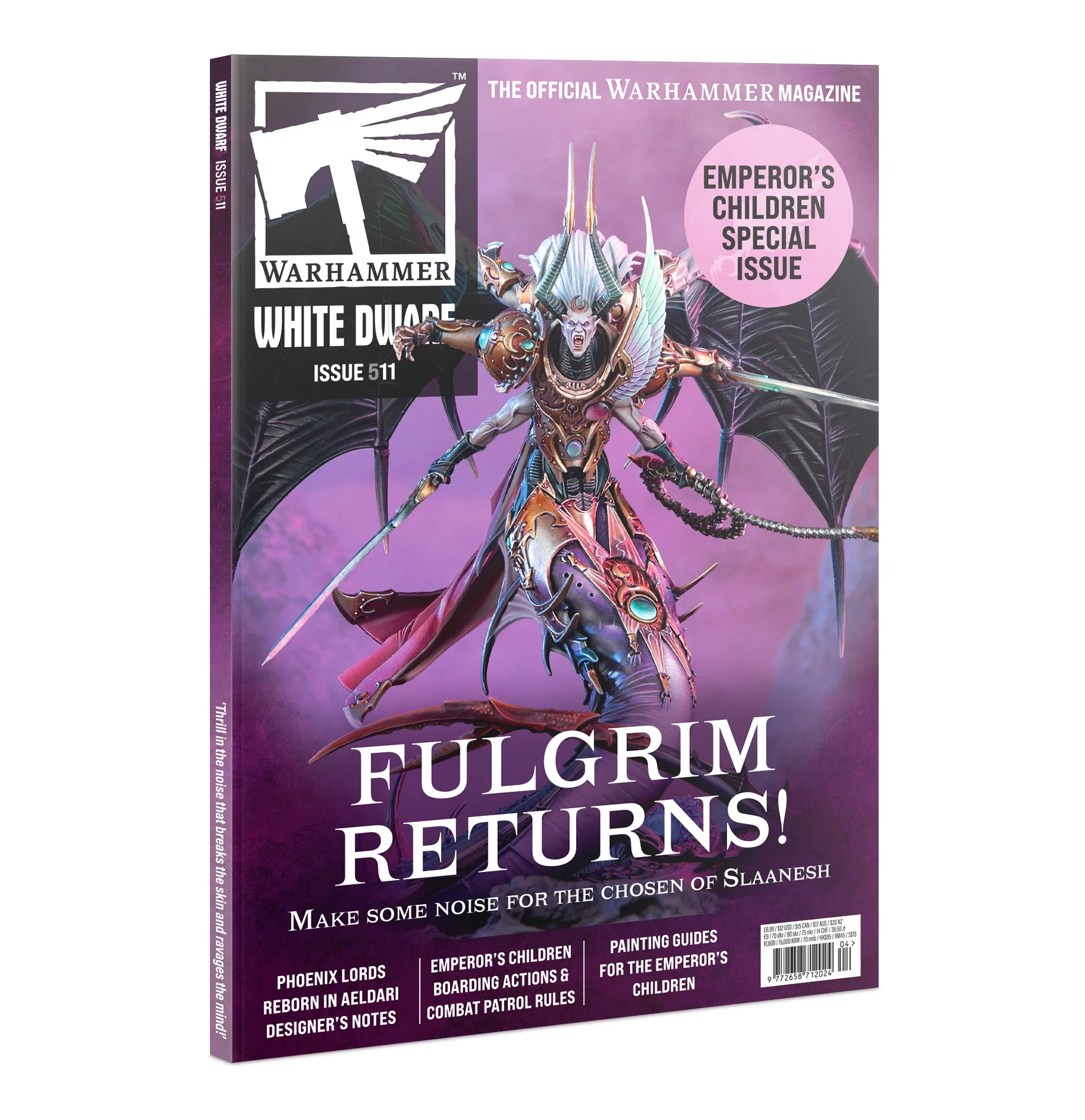 Warhammer White Dwarf Magazine Issue 511 (April 25)