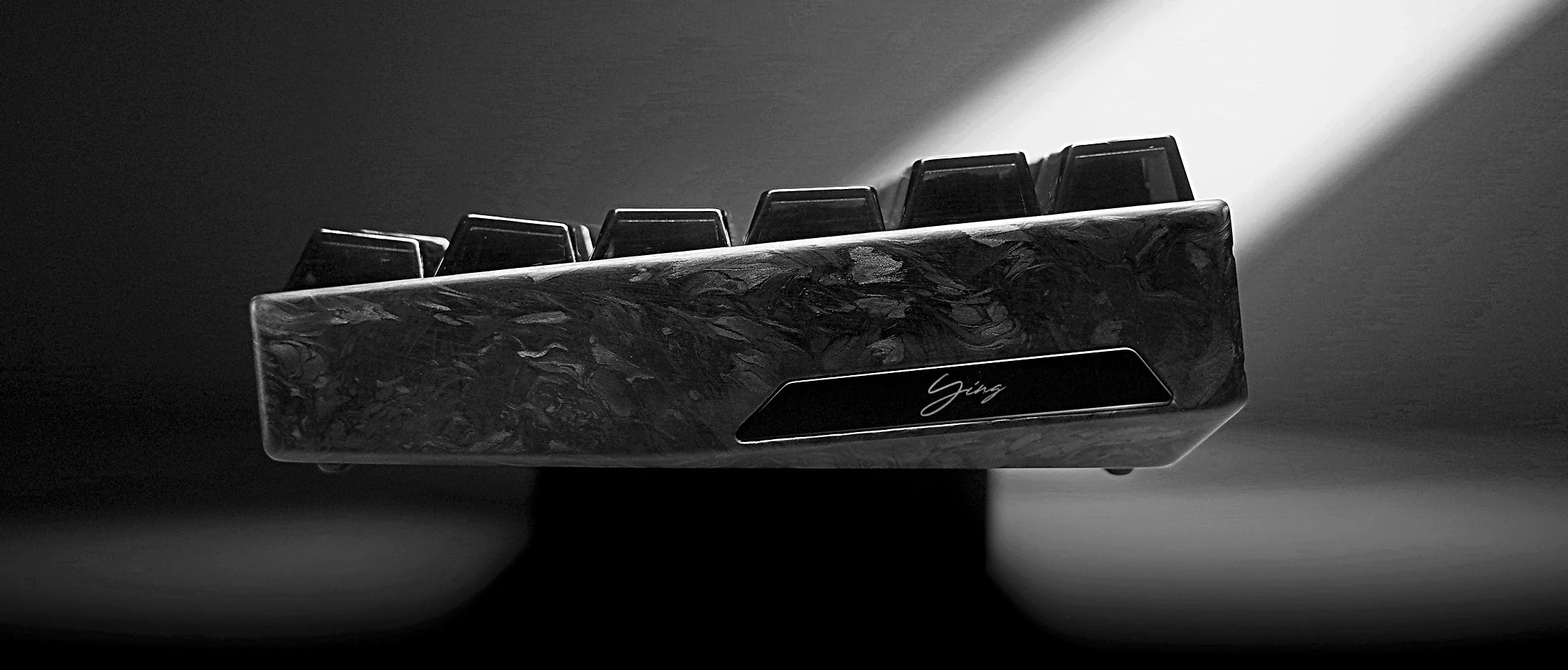 WLMOUSE Ying75 HE 8K Forged Carbon Fiber RGB Keyboard - Image 7