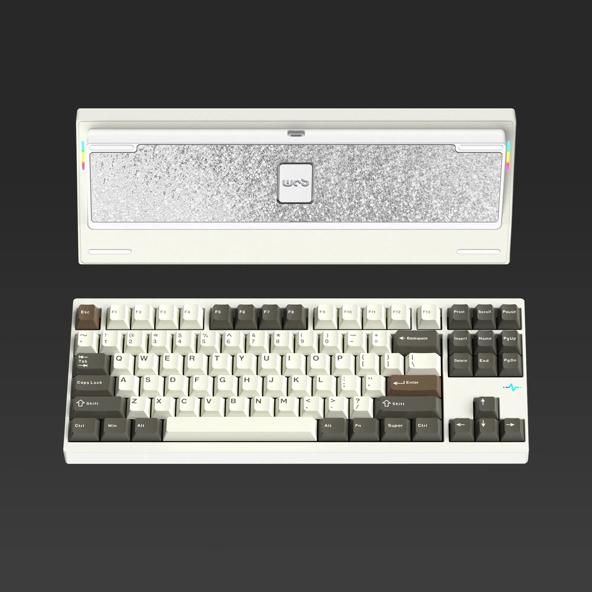 WOBKEY Crush 80 Reboot Pro Aluminum Hotswap Wireless RGB Keyboard - Image 11