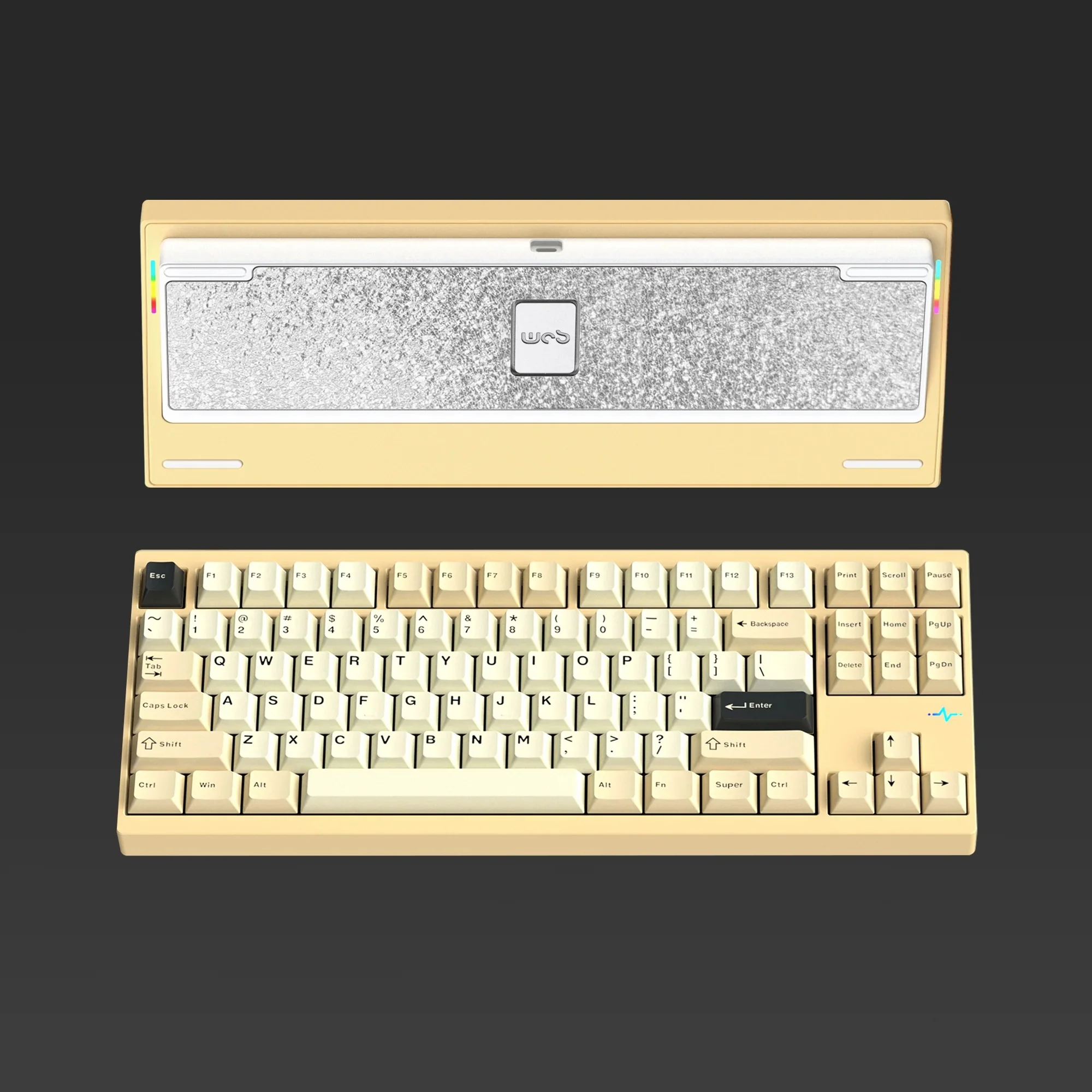 WOBKEY Crush 80 Reboot Pro Aluminum Hotswap Wireless RGB Keyboard - Image 15