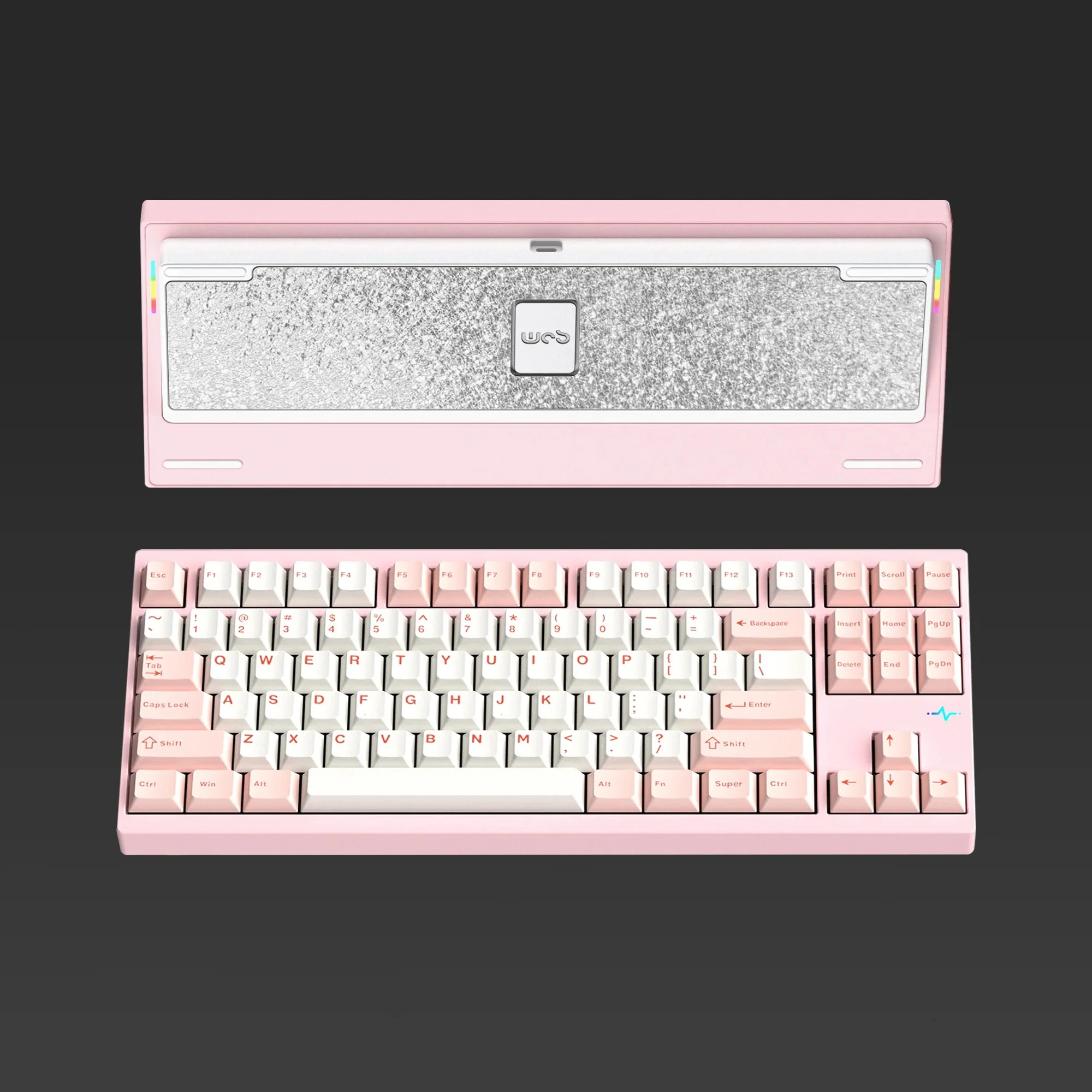 WOBKEY Crush 80 Reboot Pro Aluminum Hotswap Wireless RGB Keyboard - Image 19