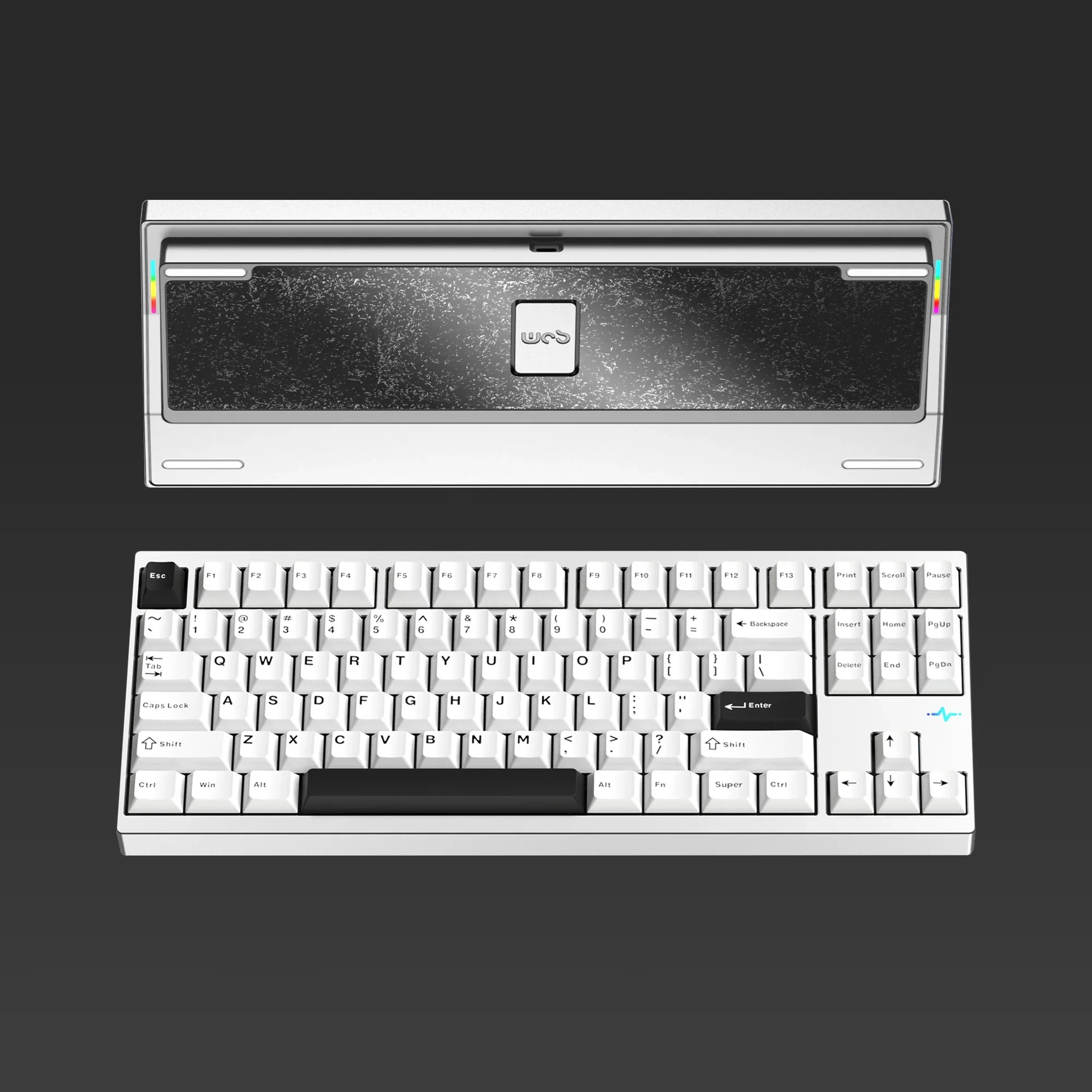 WOBKEY Crush 80 Reboot Pro Aluminum Hotswap Wireless RGB Keyboard - Image 21