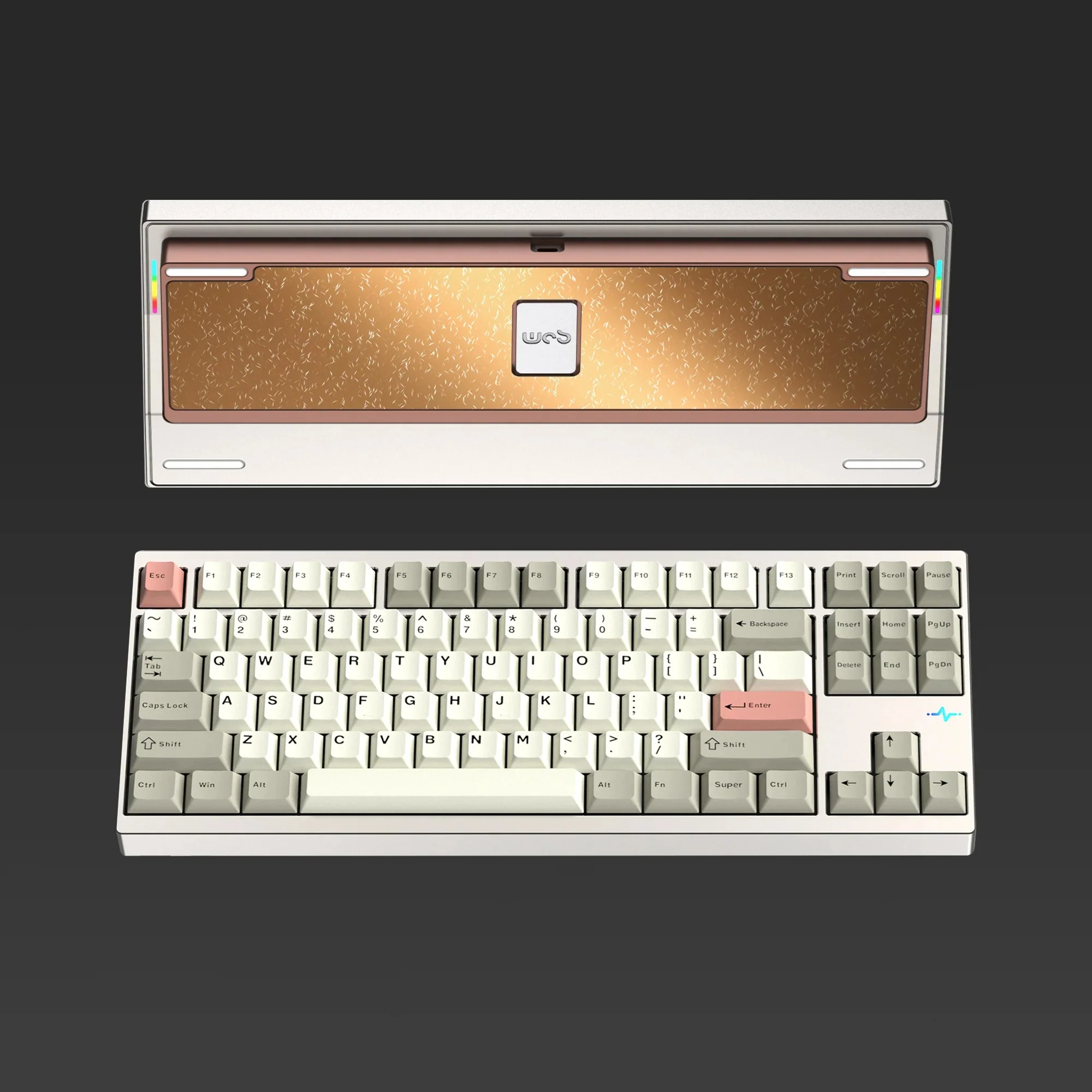 WOBKEY Crush 80 Reboot Pro Aluminum Hotswap Wireless RGB Keyboard - Image 23