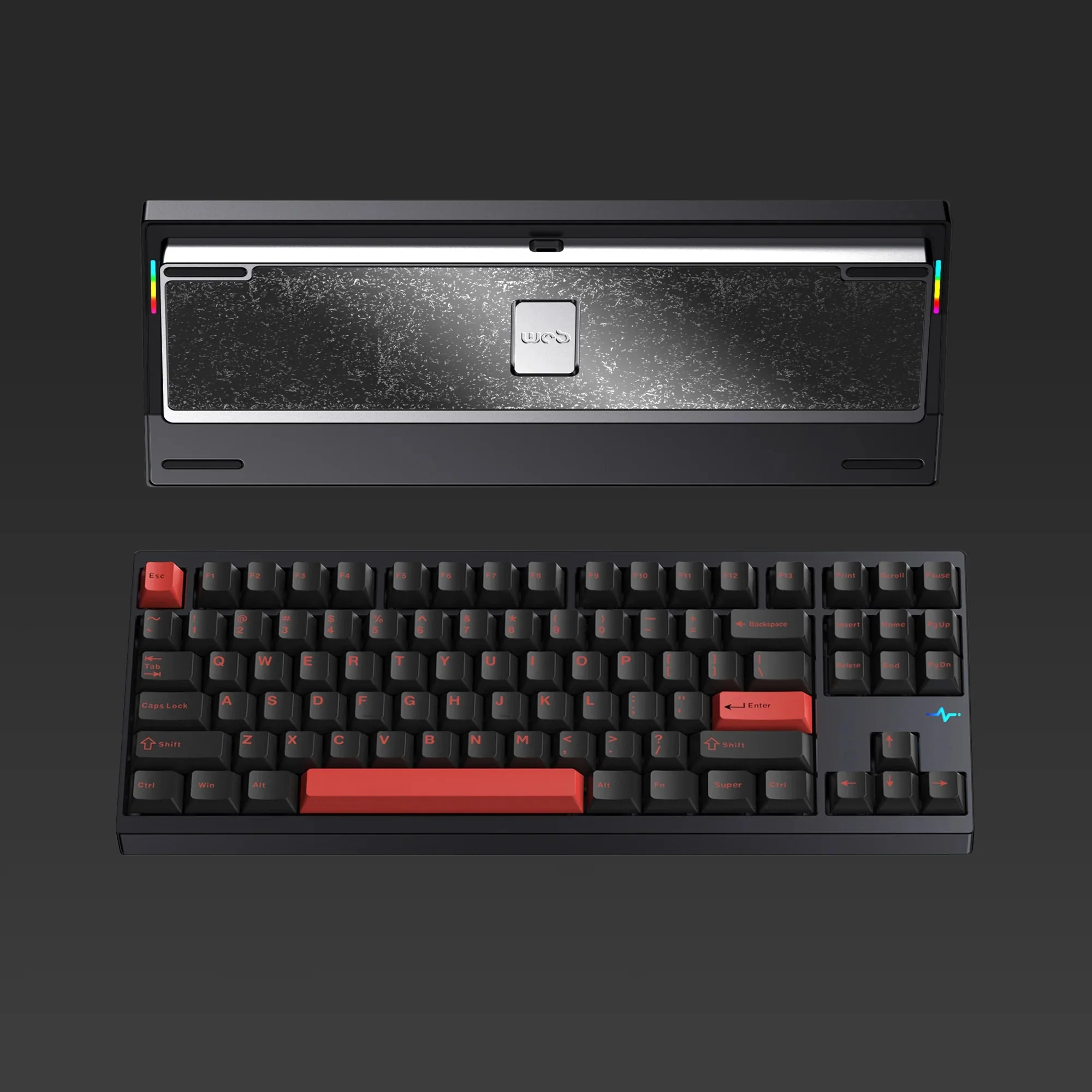 WOBKEY Crush 80 Reboot Pro Aluminum Hotswap Wireless RGB Keyboard - Image 24