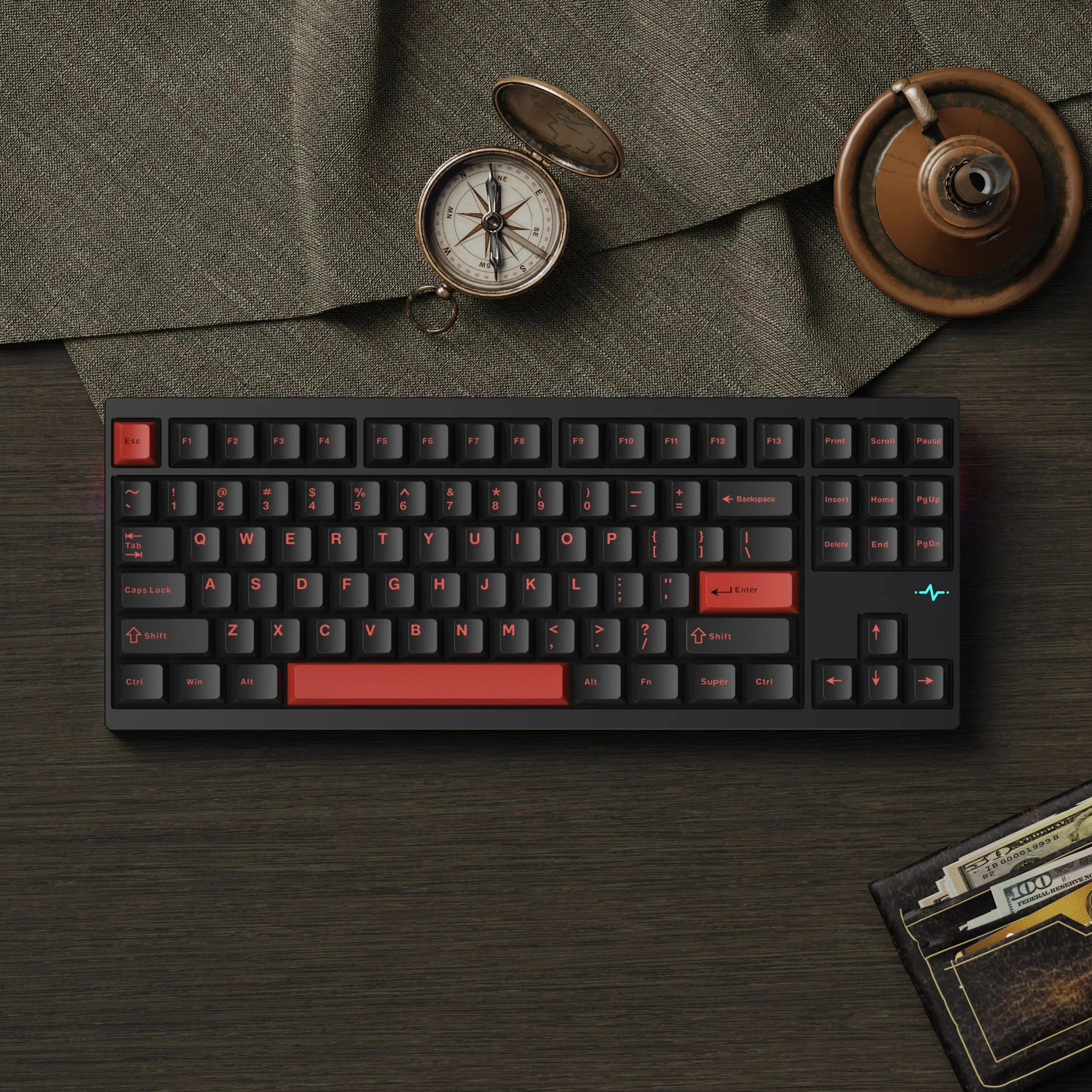 WOBKEY Crush 80 Reboot Pro Aluminum Hotswap Wireless RGB Keyboard - Image 25