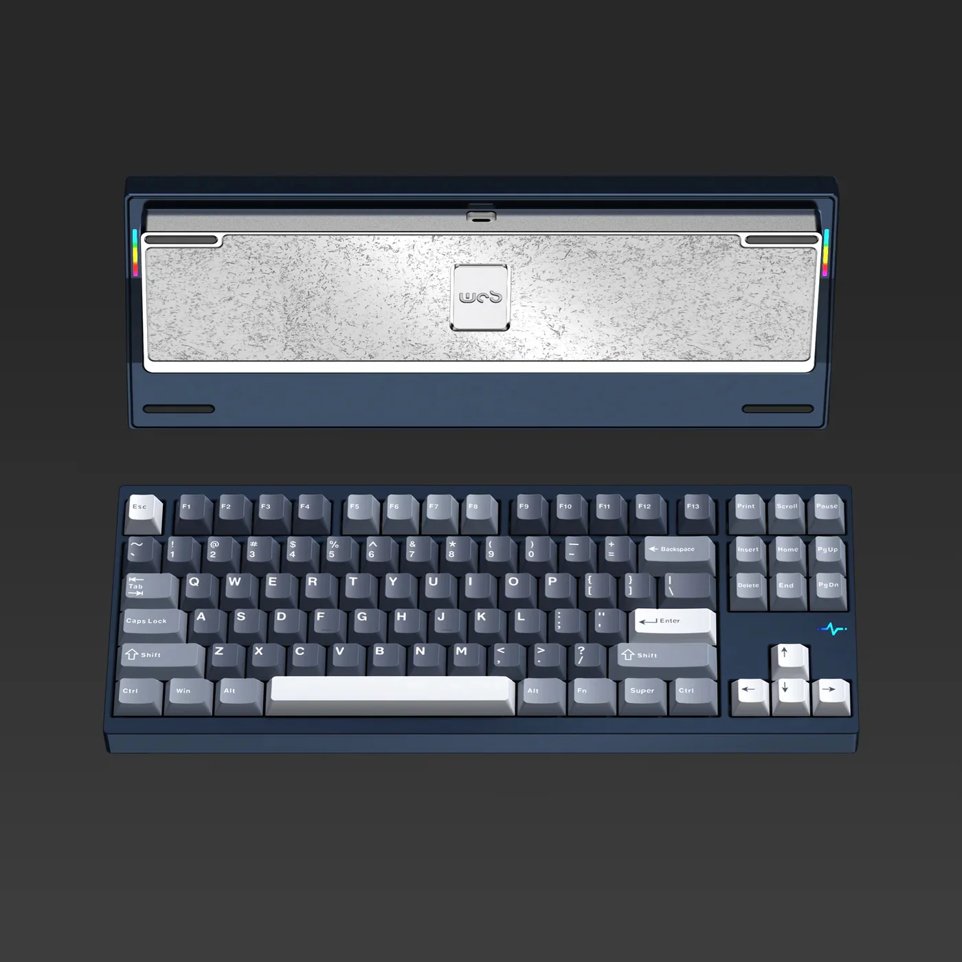 WOBKEY Crush 80 Reboot Pro Aluminum Hotswap Wireless RGB Keyboard - Image 27