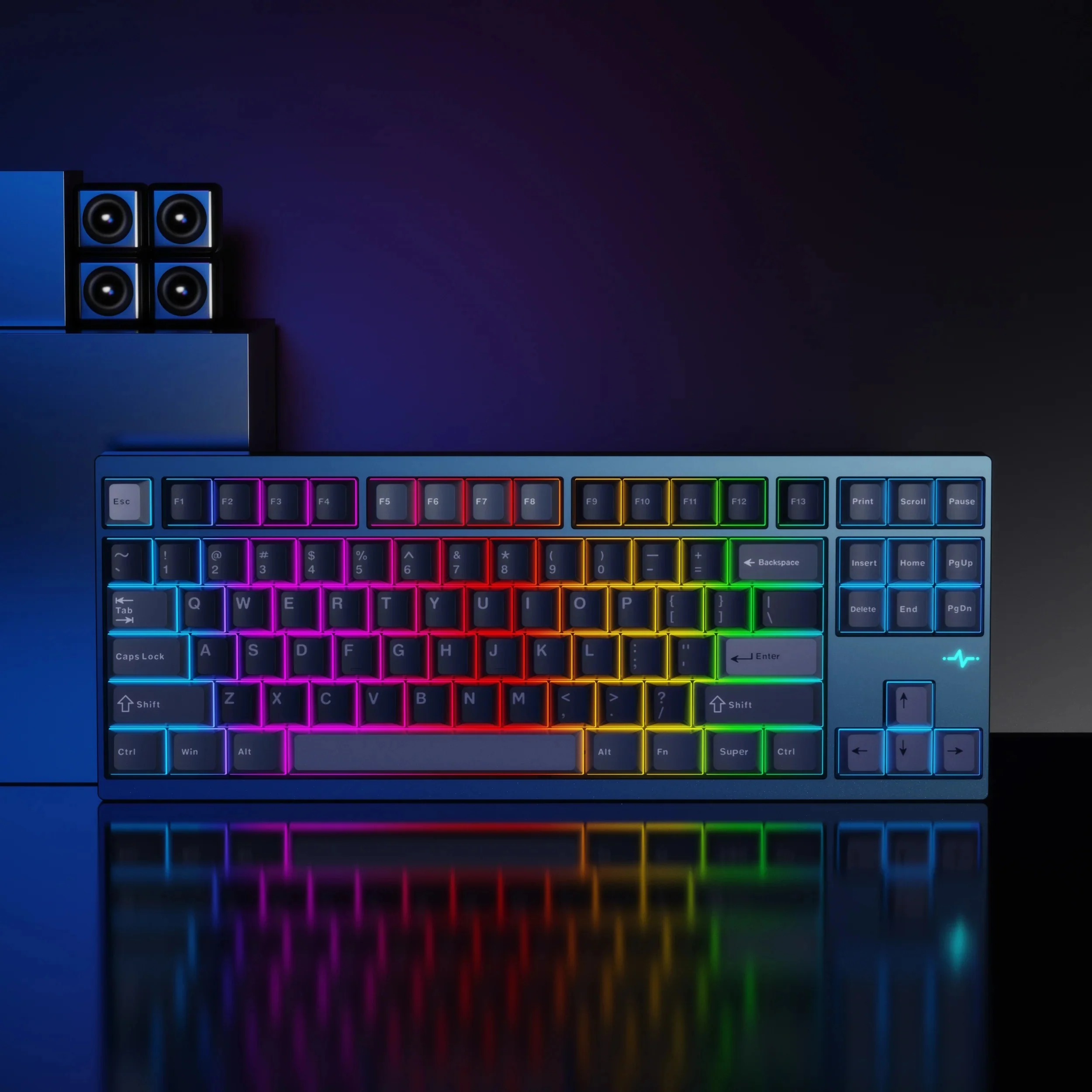 WOBKEY Crush 80 Reboot Pro Aluminum Hotswap Wireless RGB Keyboard - Image 28