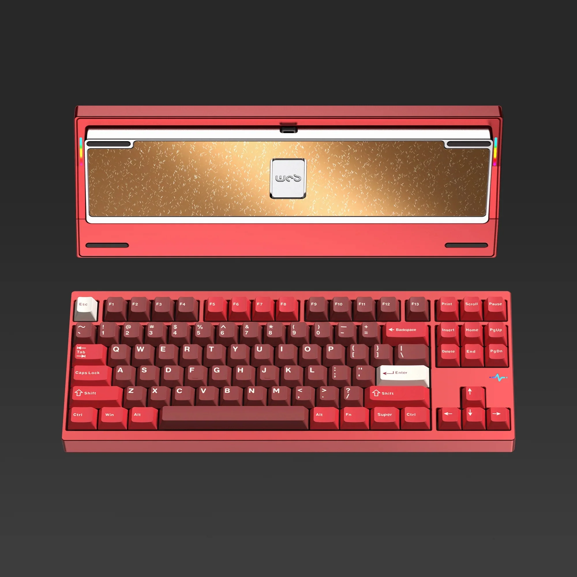 WOBKEY Crush 80 Reboot Pro Aluminum Hotswap Wireless RGB Keyboard - Image 30