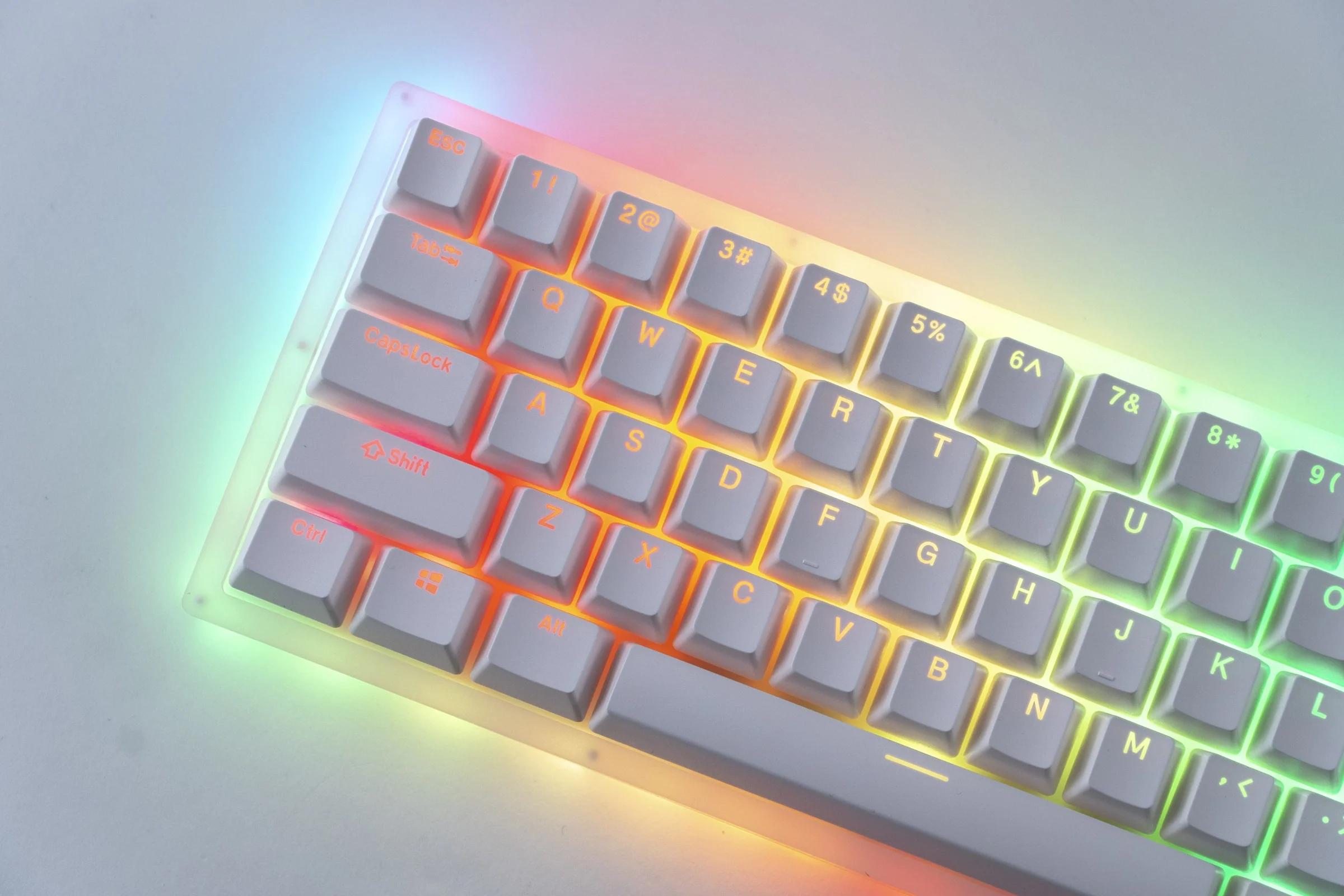 Womier K68 65% Hotswap RGB Double Shot ABS Mechanical Keyboard - Image 5