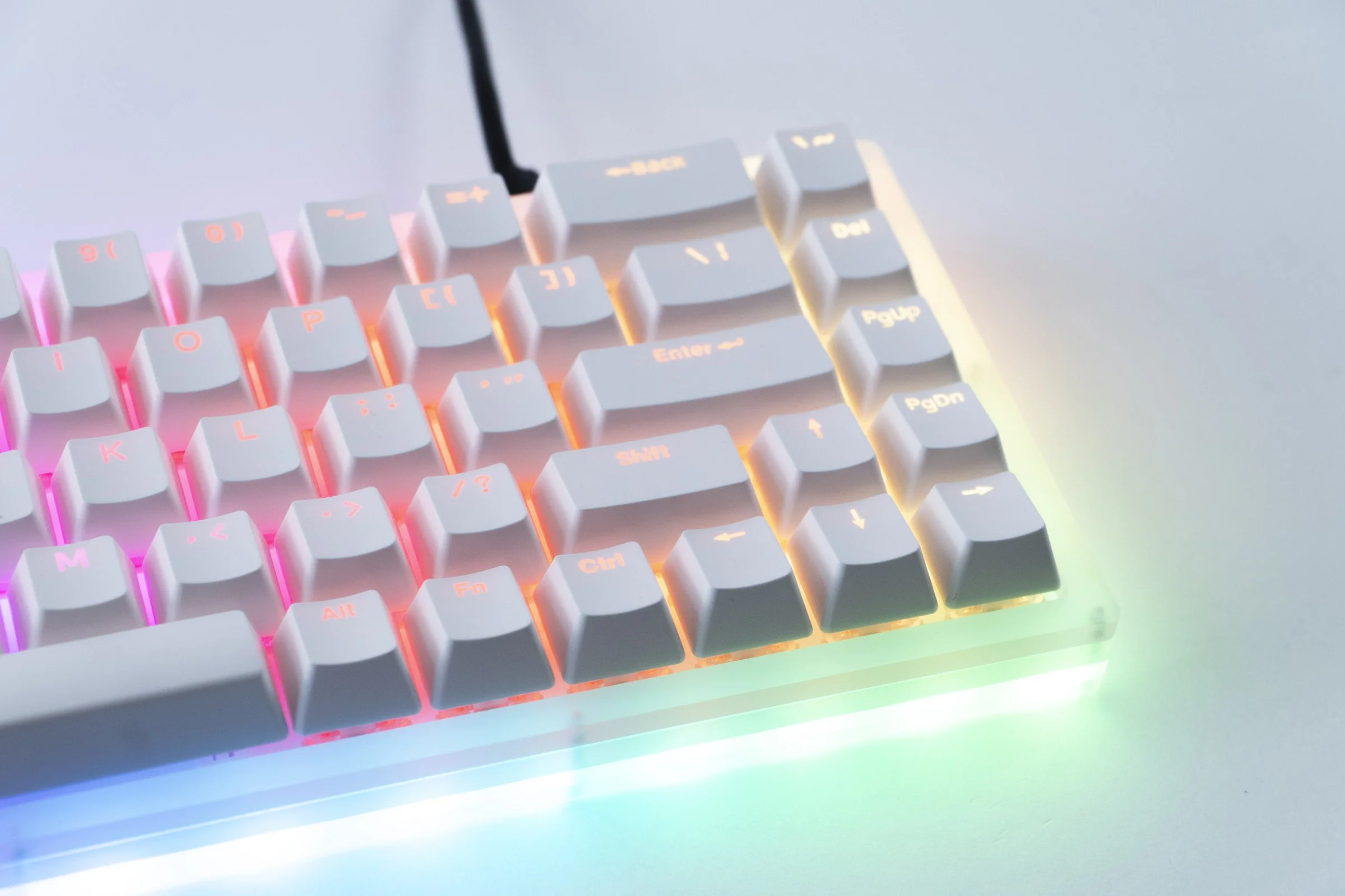 Womier K68 65% Hotswap RGB Double Shot ABS Mechanical Keyboard - Image 6