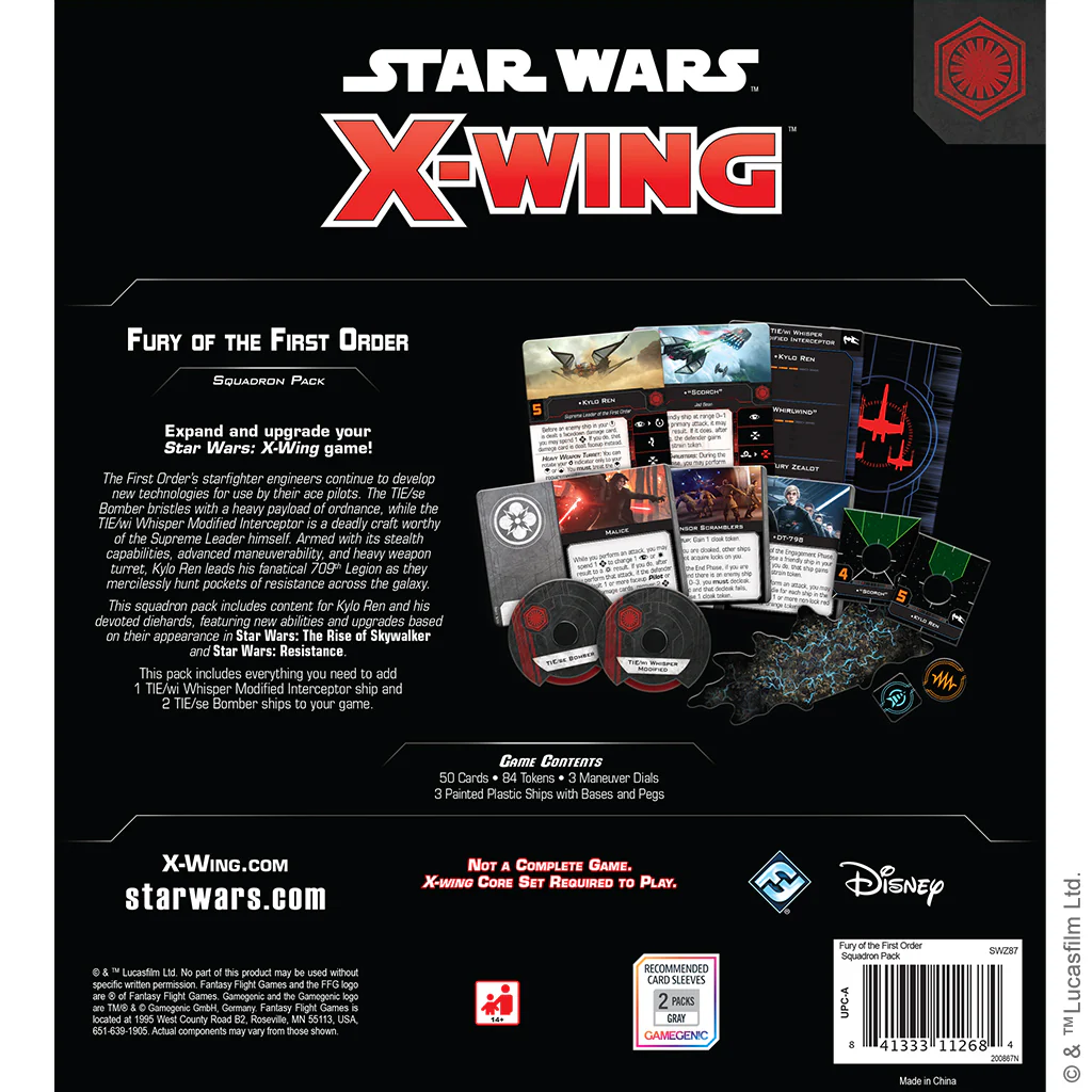 Star Wars X-Wing 2nd Ed : Fury of the First Order Squadron Pack - Image 5