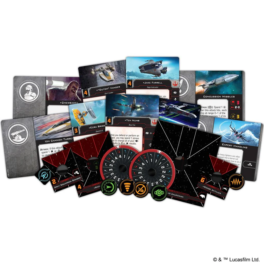Star Wars X-Wing 2nd Ed Rebel Alliance Conversion Kit - Image 5