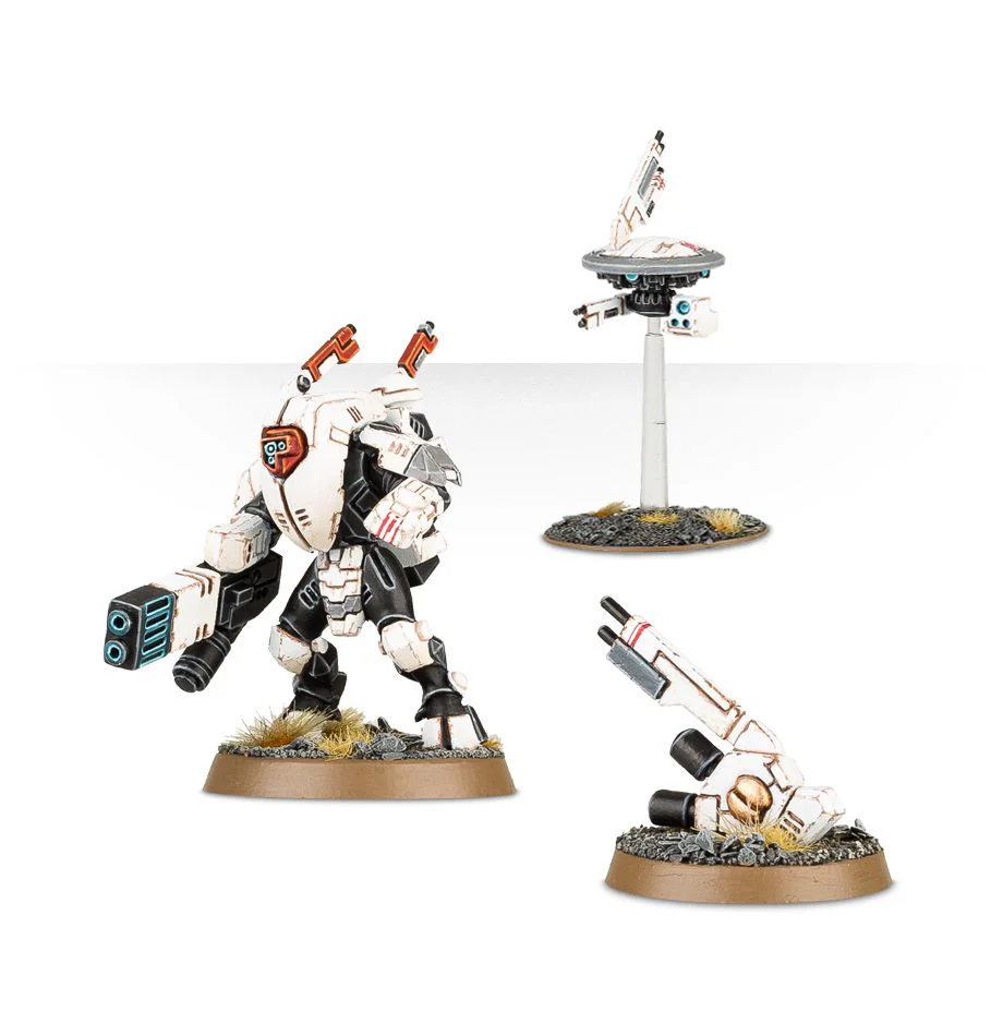 Warhammer 40000 T'au Empire Stealth Battlesuits - Image 2
