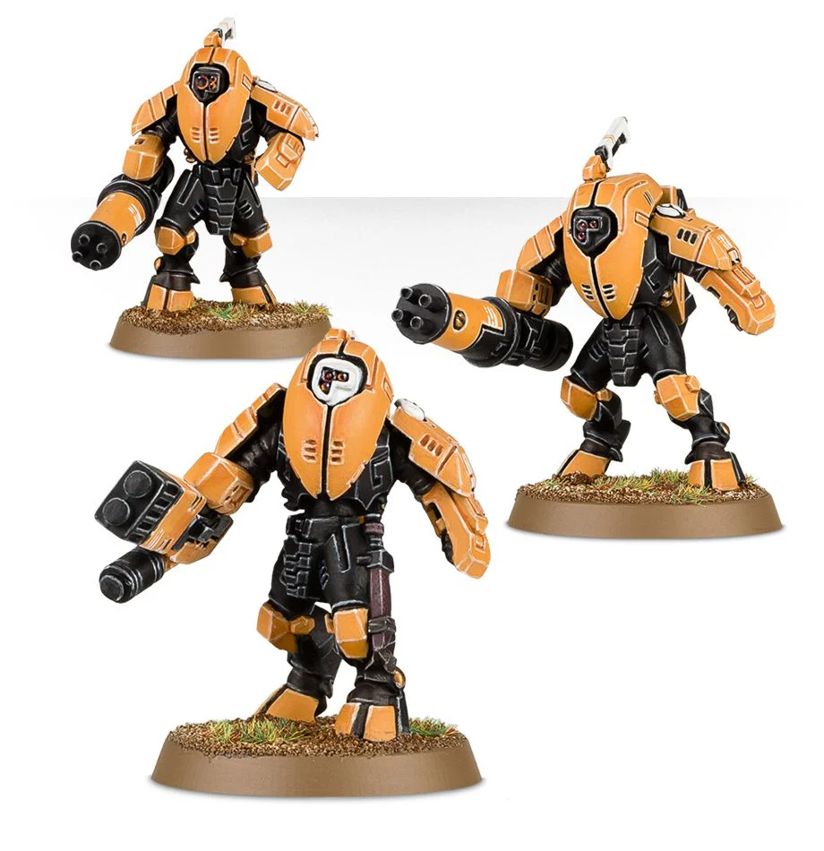 Warhammer 40000 T'au Empire Stealth Battlesuits - Image 4