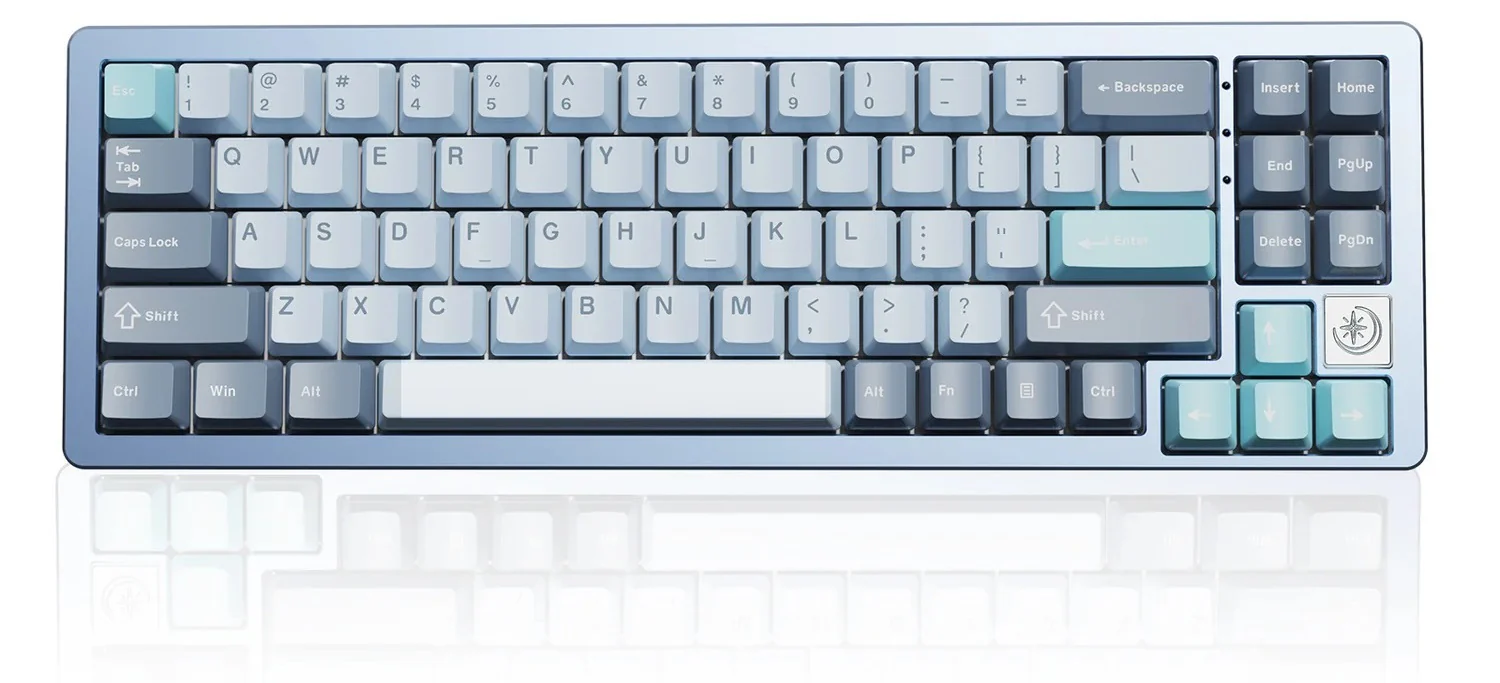 Yunzii AL71 Aluminum 65% Hotswap Bluetooth + 2.4 GHz. RGB Mechanical Keyboard - Image 6