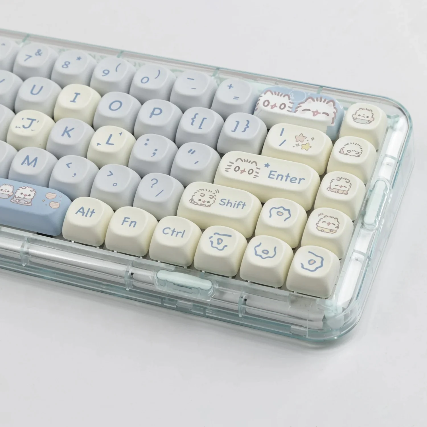 Yunzii Cutie Kitty 144 Key MOA Profile Dye Sub PBT Keycap Set - Image 13