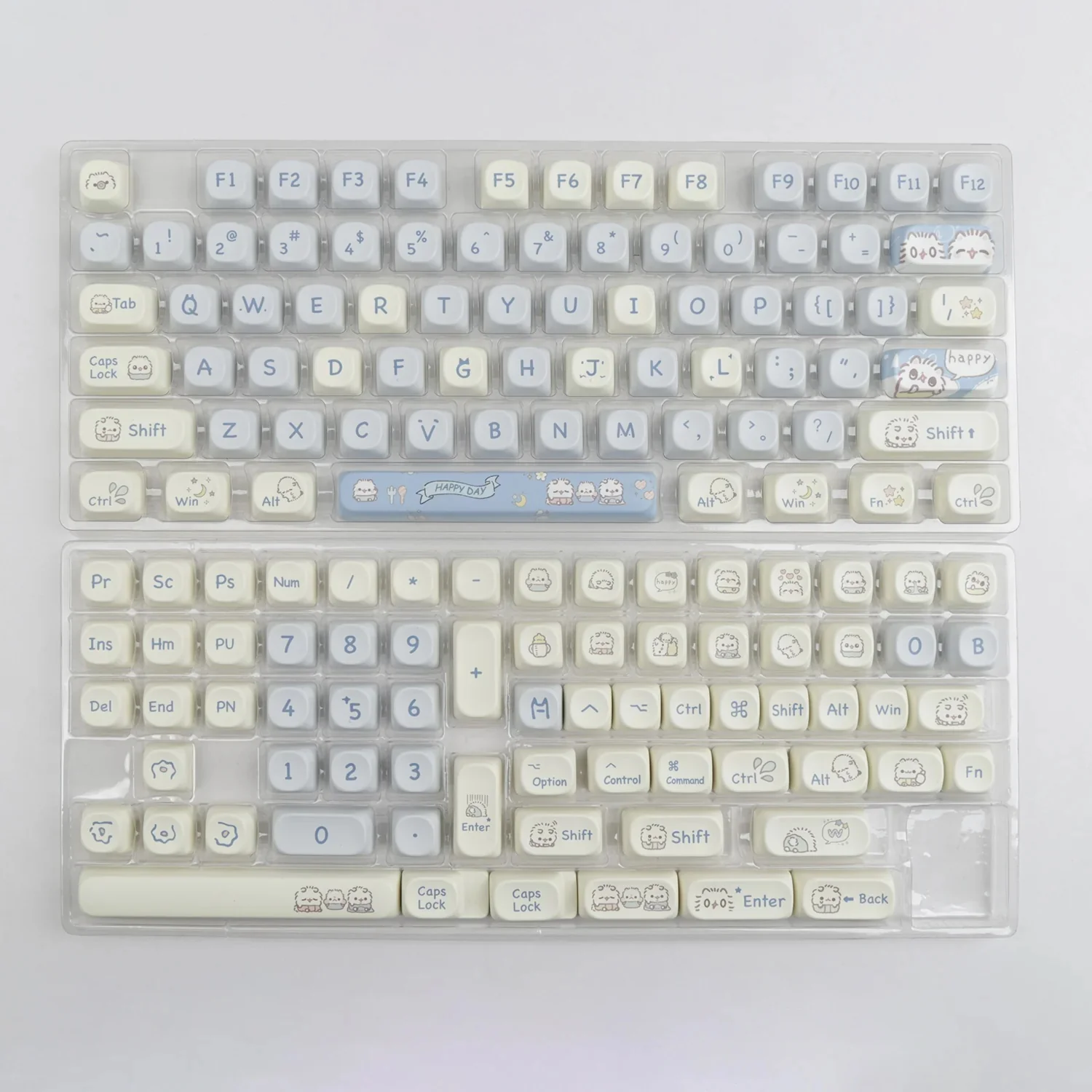 Yunzii Cutie Kitty 144 Key MOA Profile Dye Sub PBT Keycap Set - Image 16