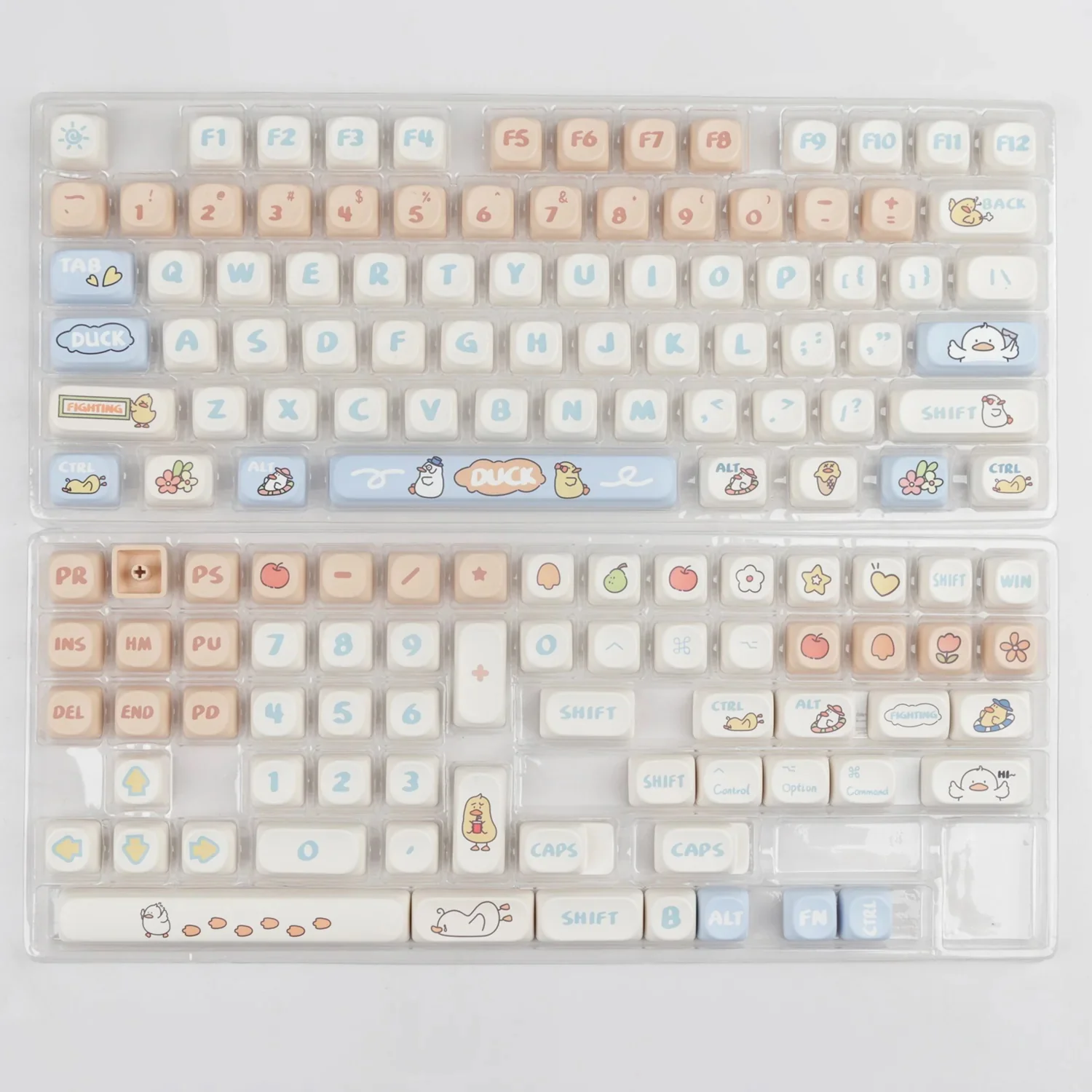 Yunzii Holiday Duck 138 Key MOA Profile Dye Sub PBT Keycap Set - Image 10