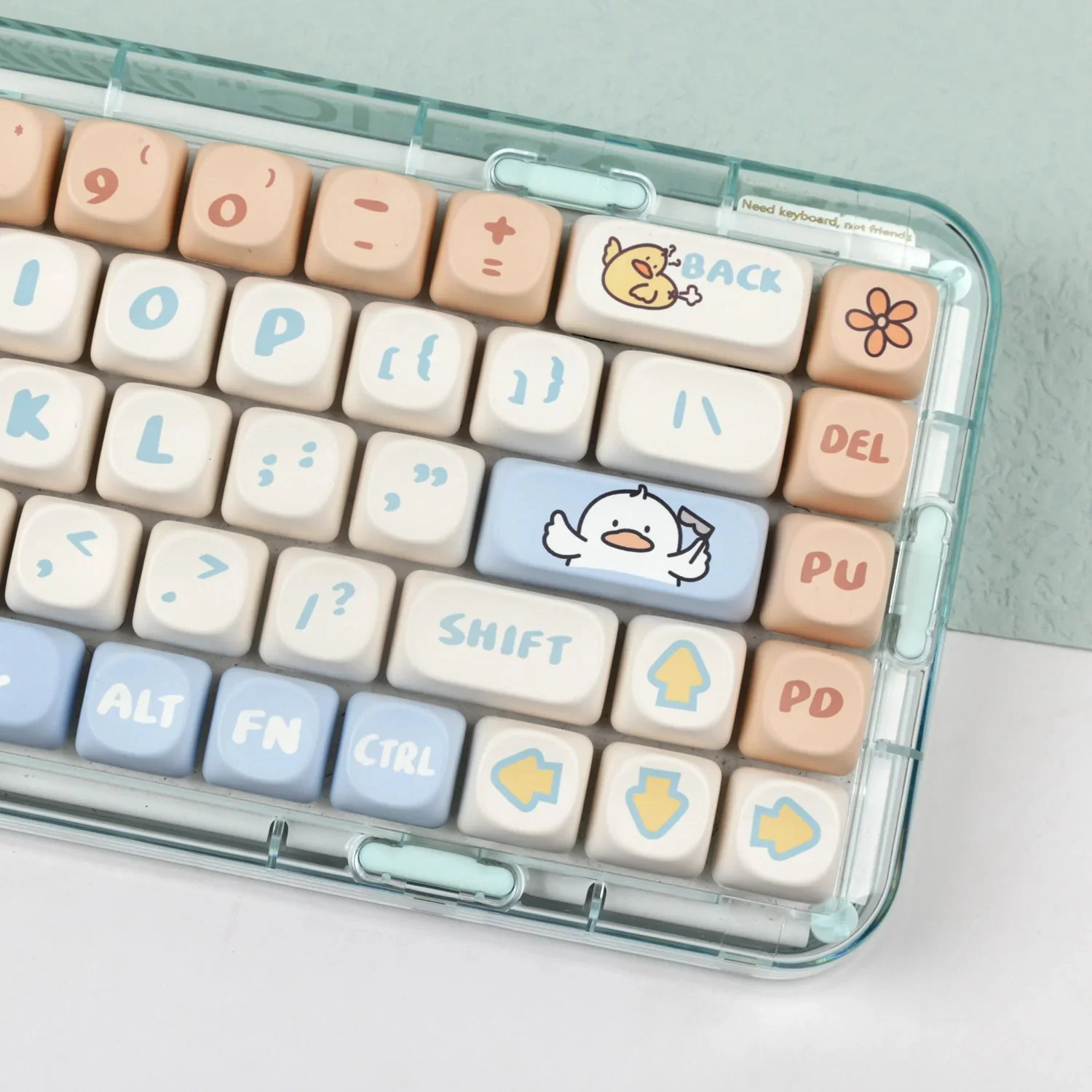Yunzii Holiday Duck 138 Key MOA Profile Dye Sub PBT Keycap Set - Image 9